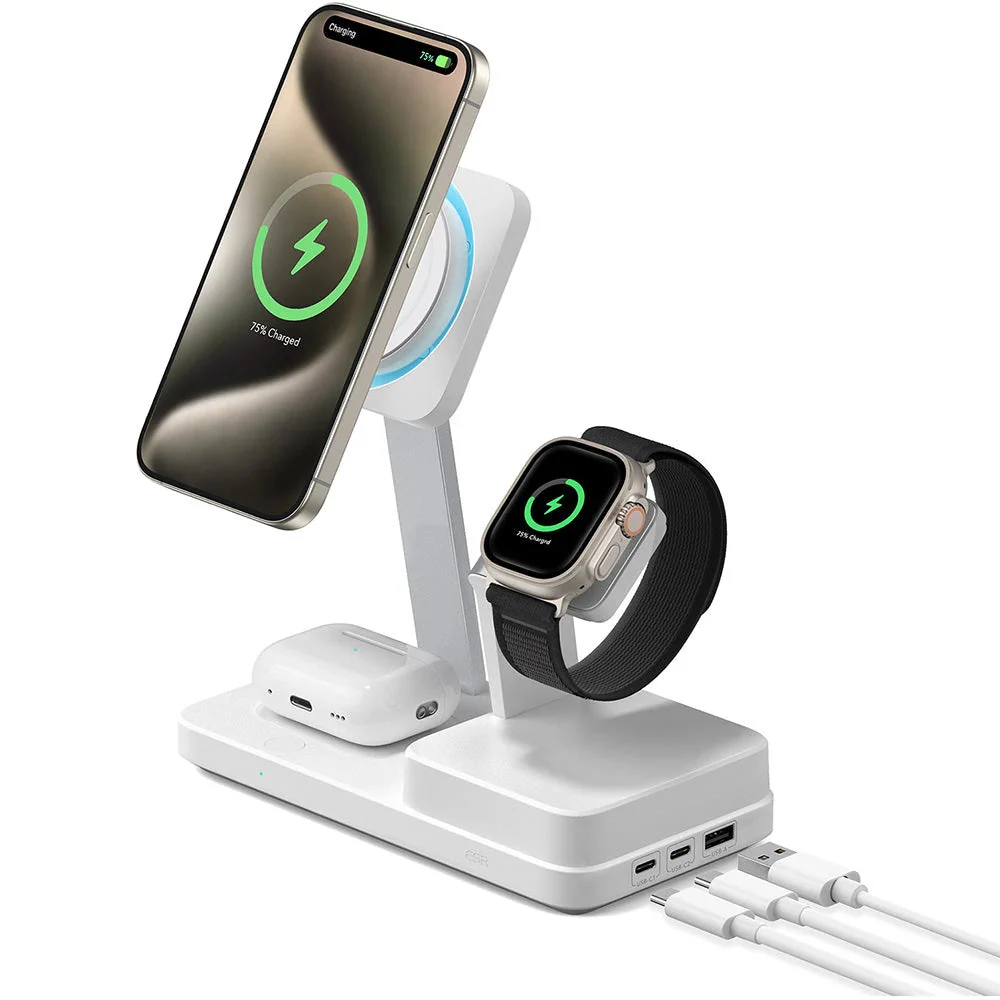 100W 6-in-1 Charging Station with MagSafe + CryoBoost - US Plug - Image 4
