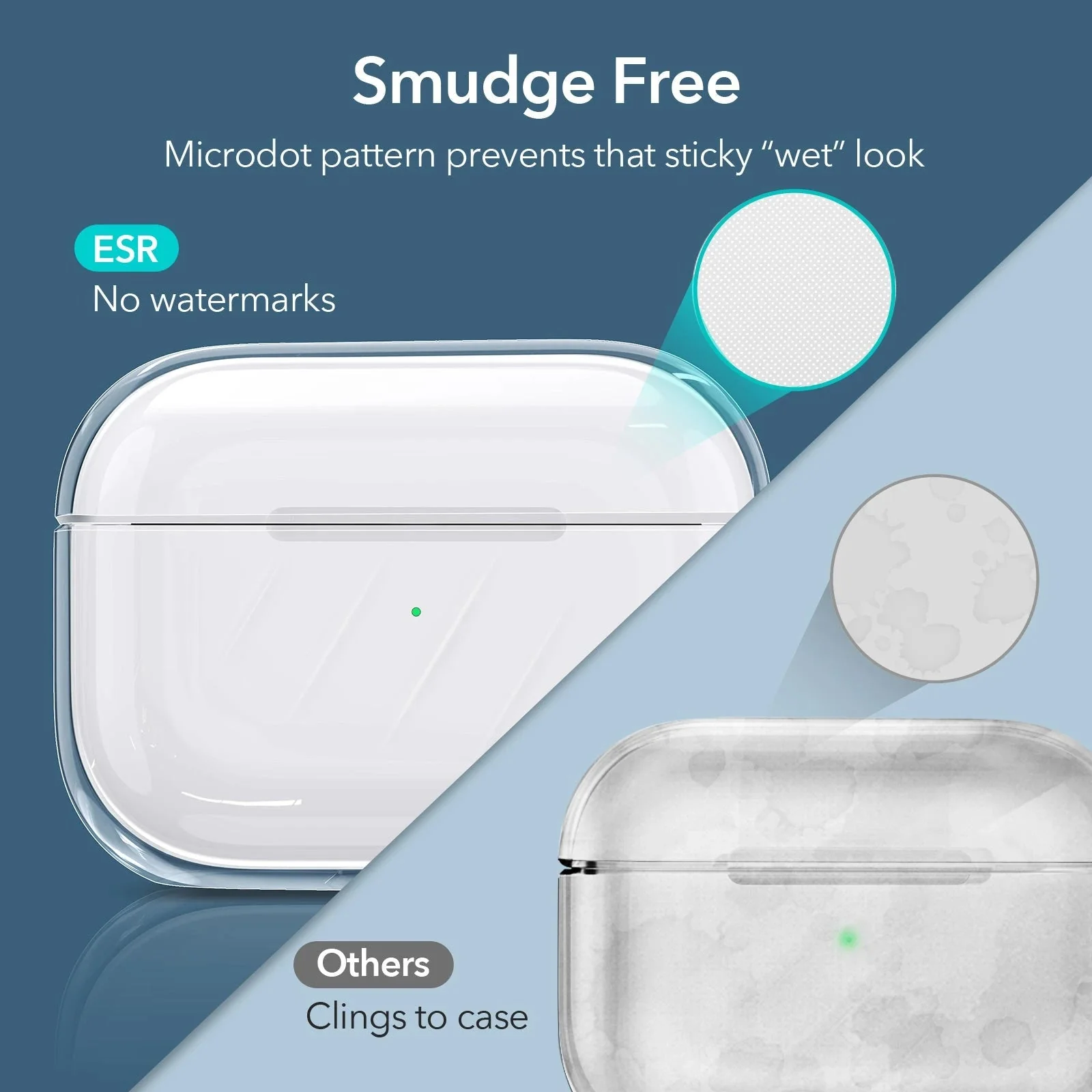 AirPods Pro (2023/2022/2019) Air Ripple Carrying Case - Clear - Image 9