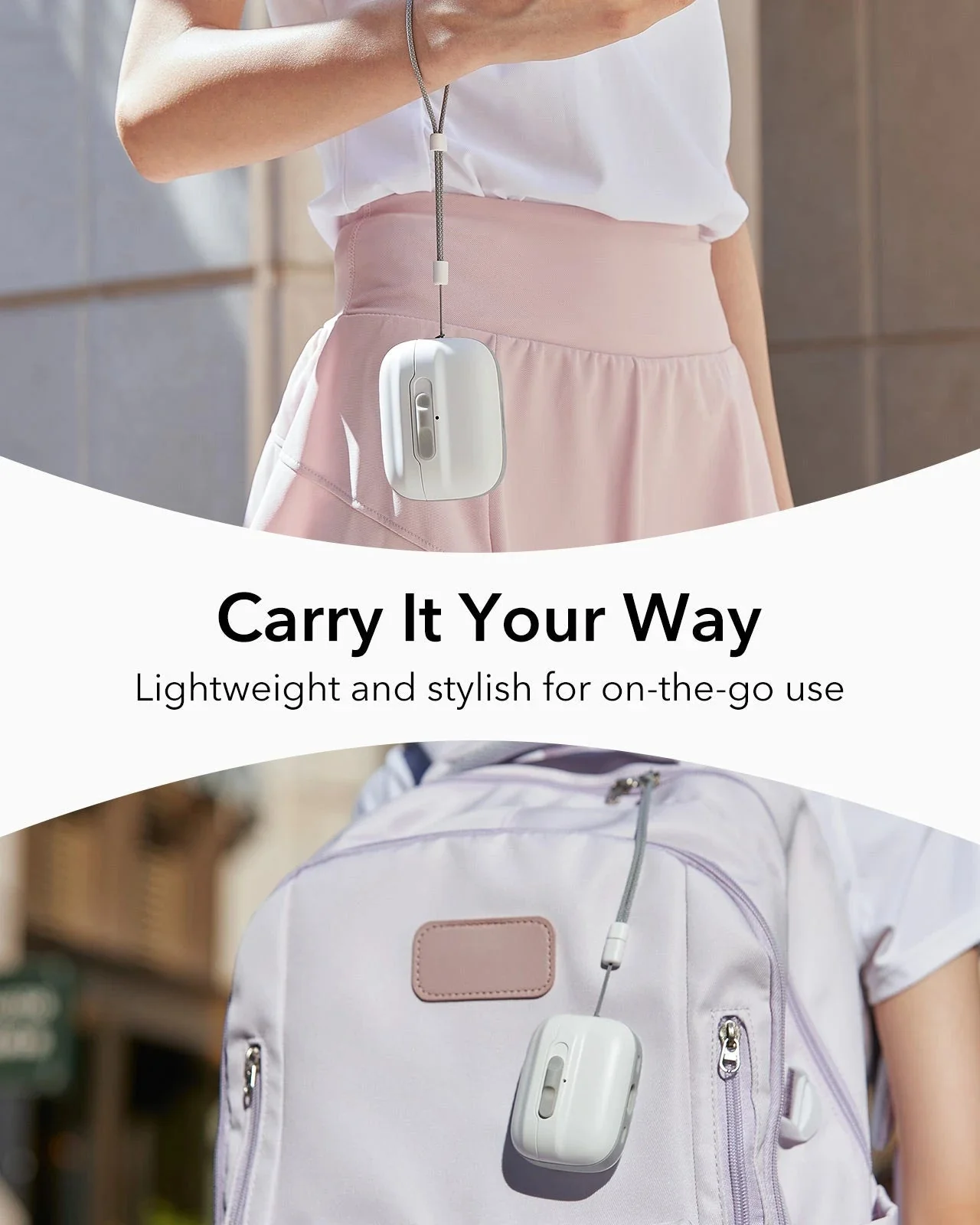 AirPods Pro (2023/2022/2019) Pulse FlickLock Case (HaloLock) - White - Image 8
