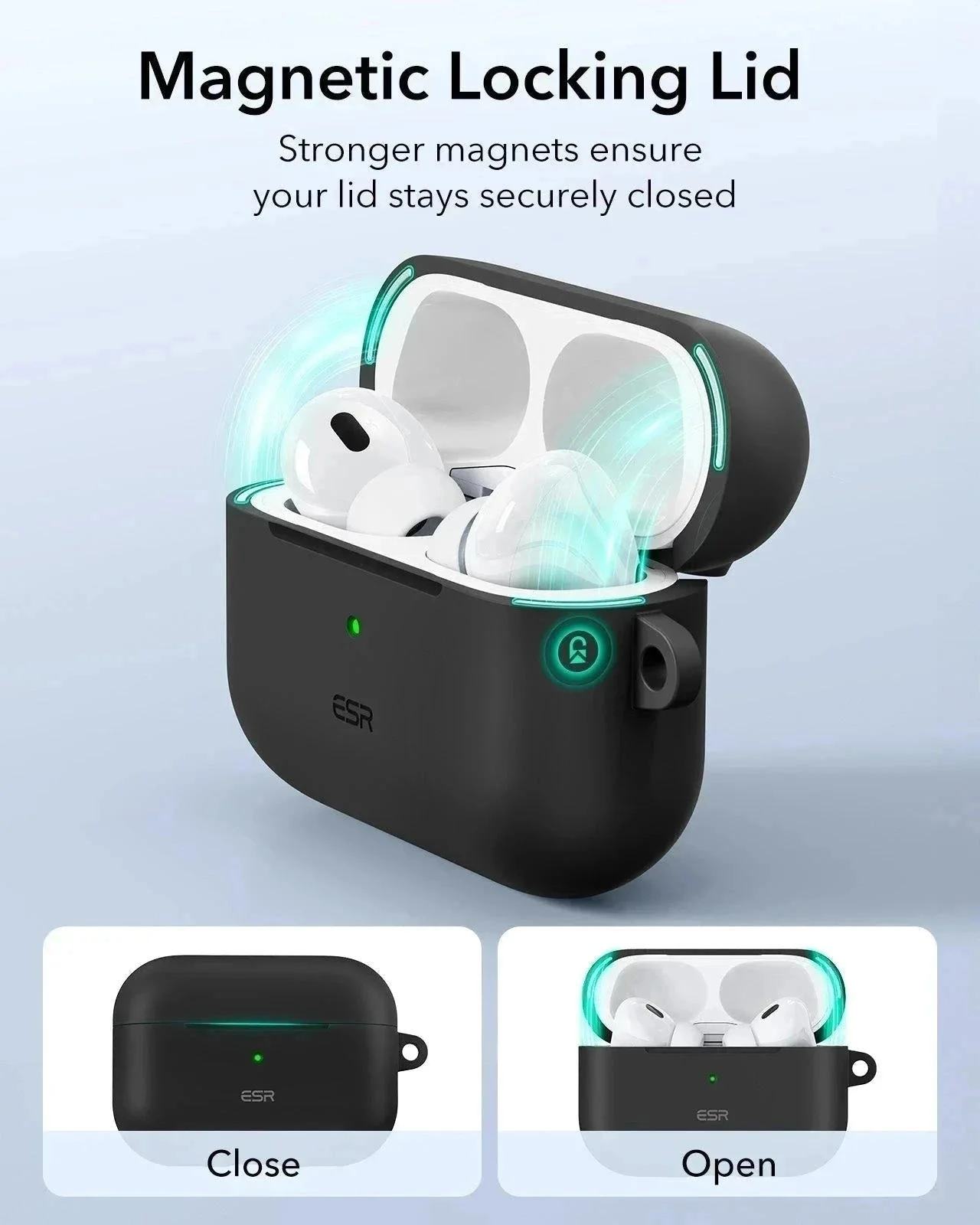 AirPods Pro (2023/2022/2019) Cloud Soft Case (HaloLock) - Red - Image 4