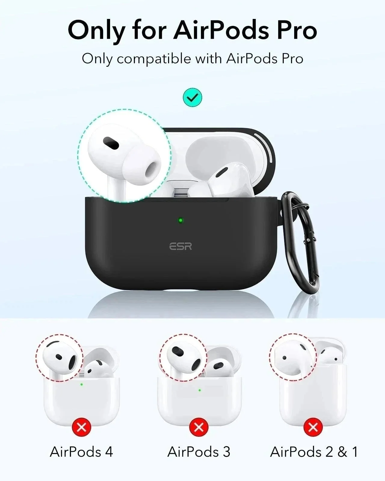 AirPods Pro (2023/2022/2019) Cloud Soft Case - Pink - Image 2