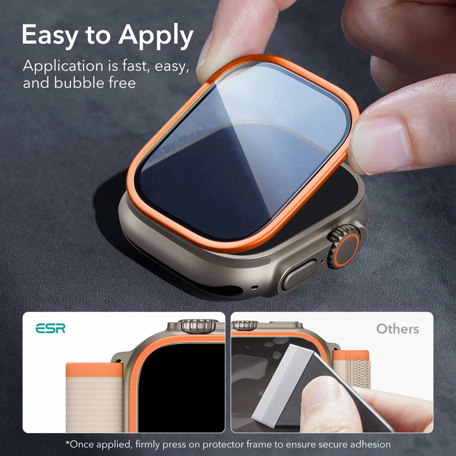 Apple Watch Ultra Armorite Screen Protector - Titanium - Image 3