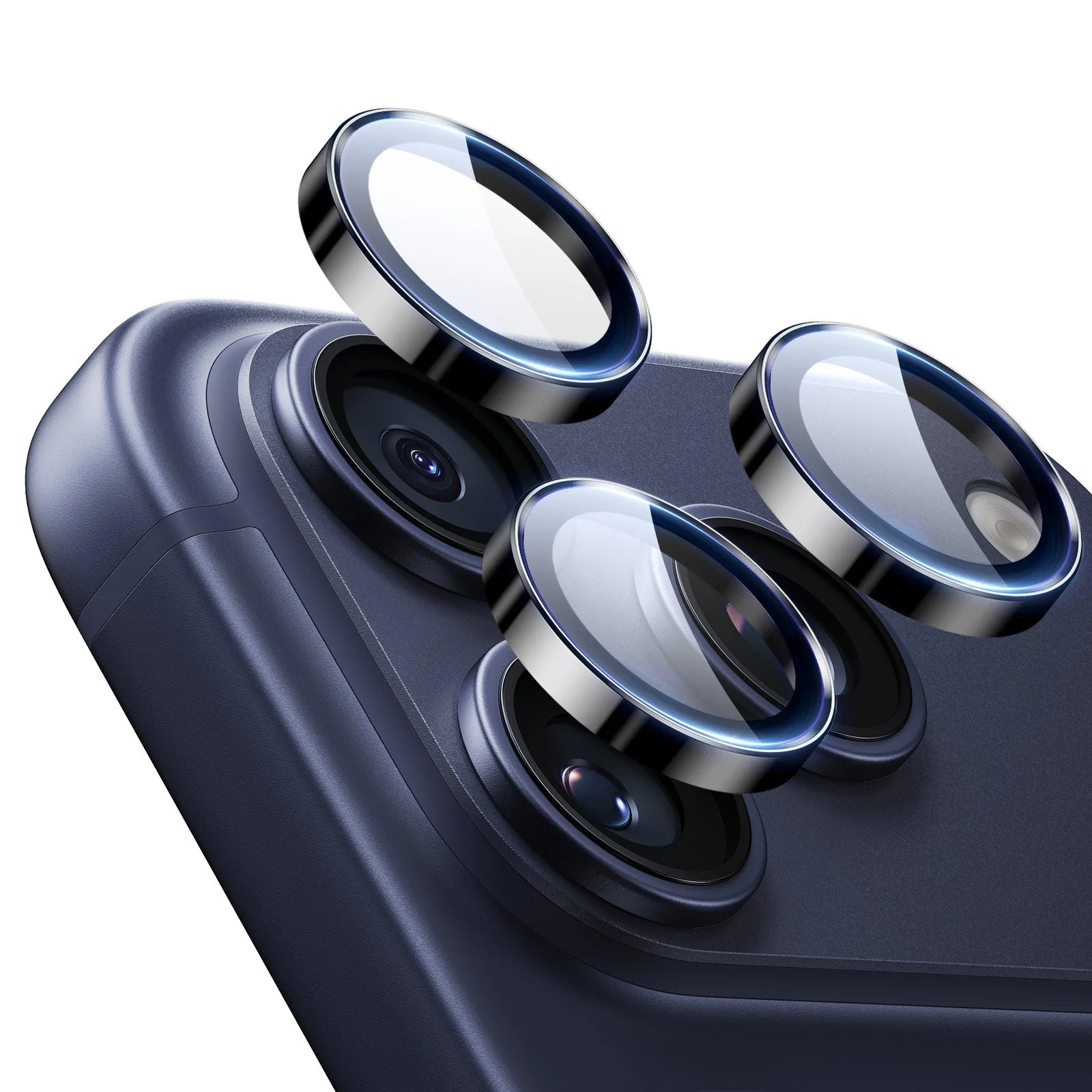 iPhone 17 Pro Max/17 Pro Armorite®️ Camera Lens Protector - Black