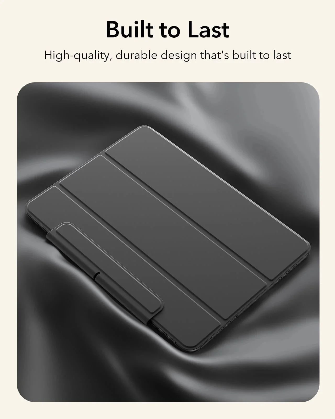 iPad Air 11" (M4) 2026 Rebound Magnetic Case - Black - Image 7