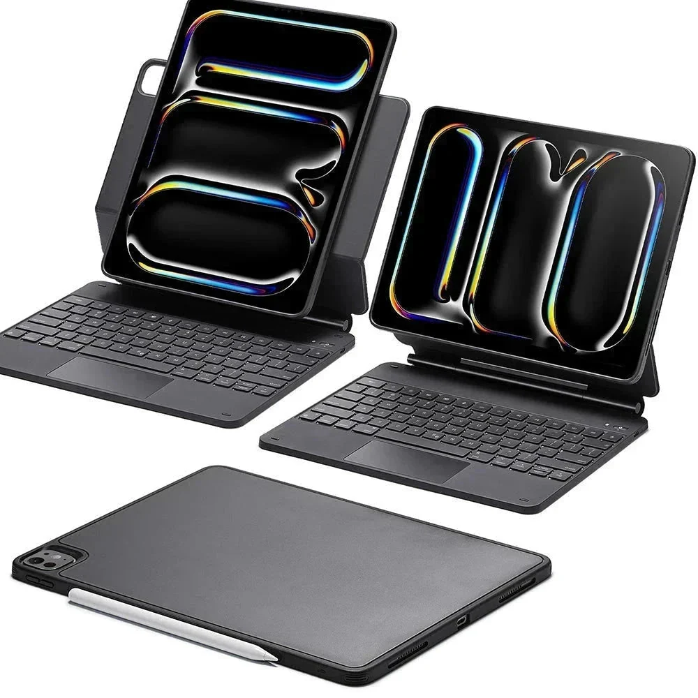 iPad Pro 13″ (2025) Rebound Magnetic Keyboard Case 360 - US Layout-Black