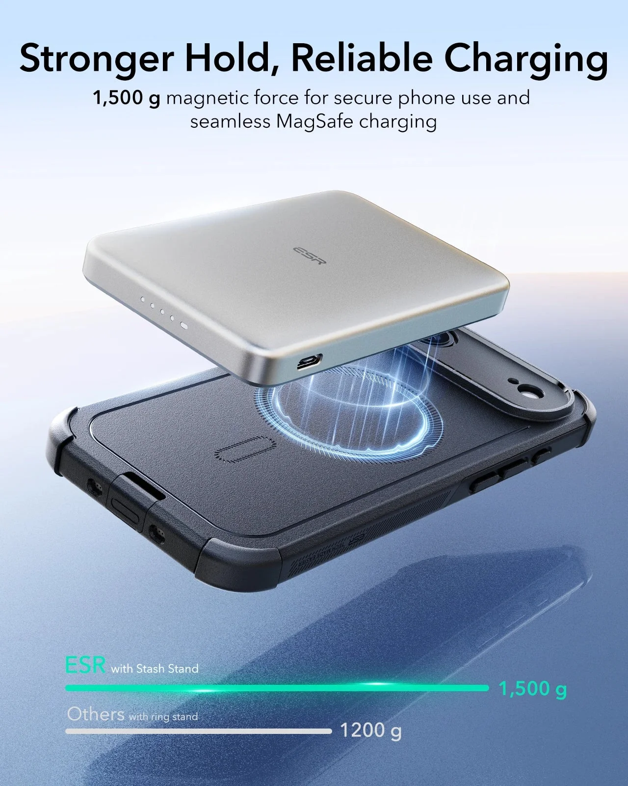 iPhone Air Cyber Tough Magnetic Case (Camera Control) - Black - Image 5