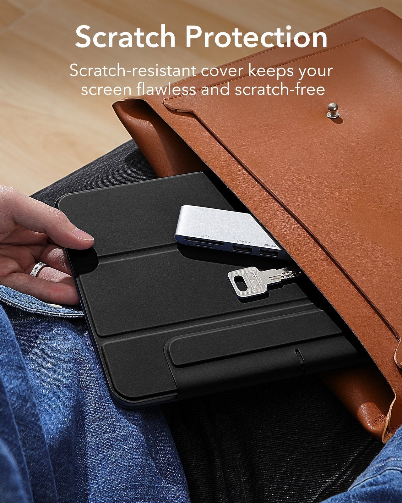 iPad Pro 13" (2025) Rebound Magnetic Case - Black - Image 9