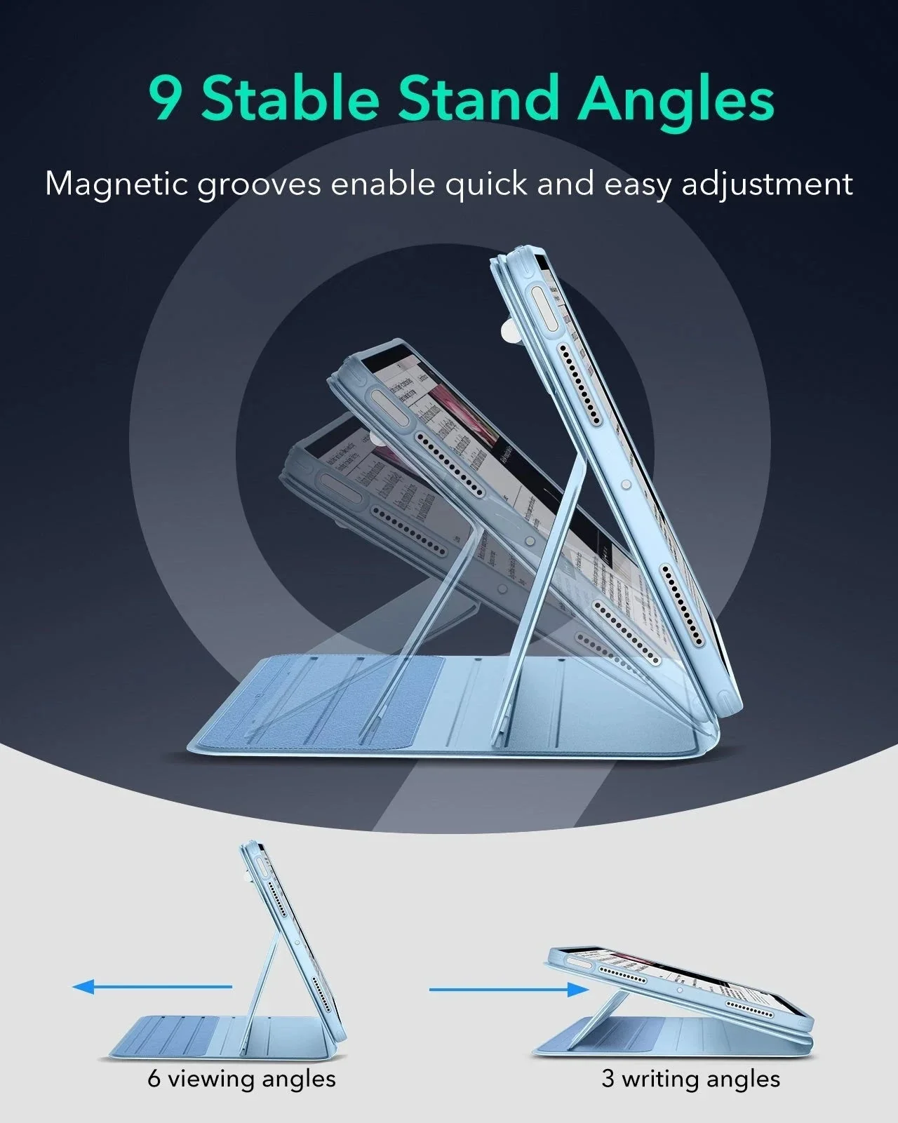 iPad Air 11" (M4) 2026 Shift Magnetic Case - Blue - Image 7