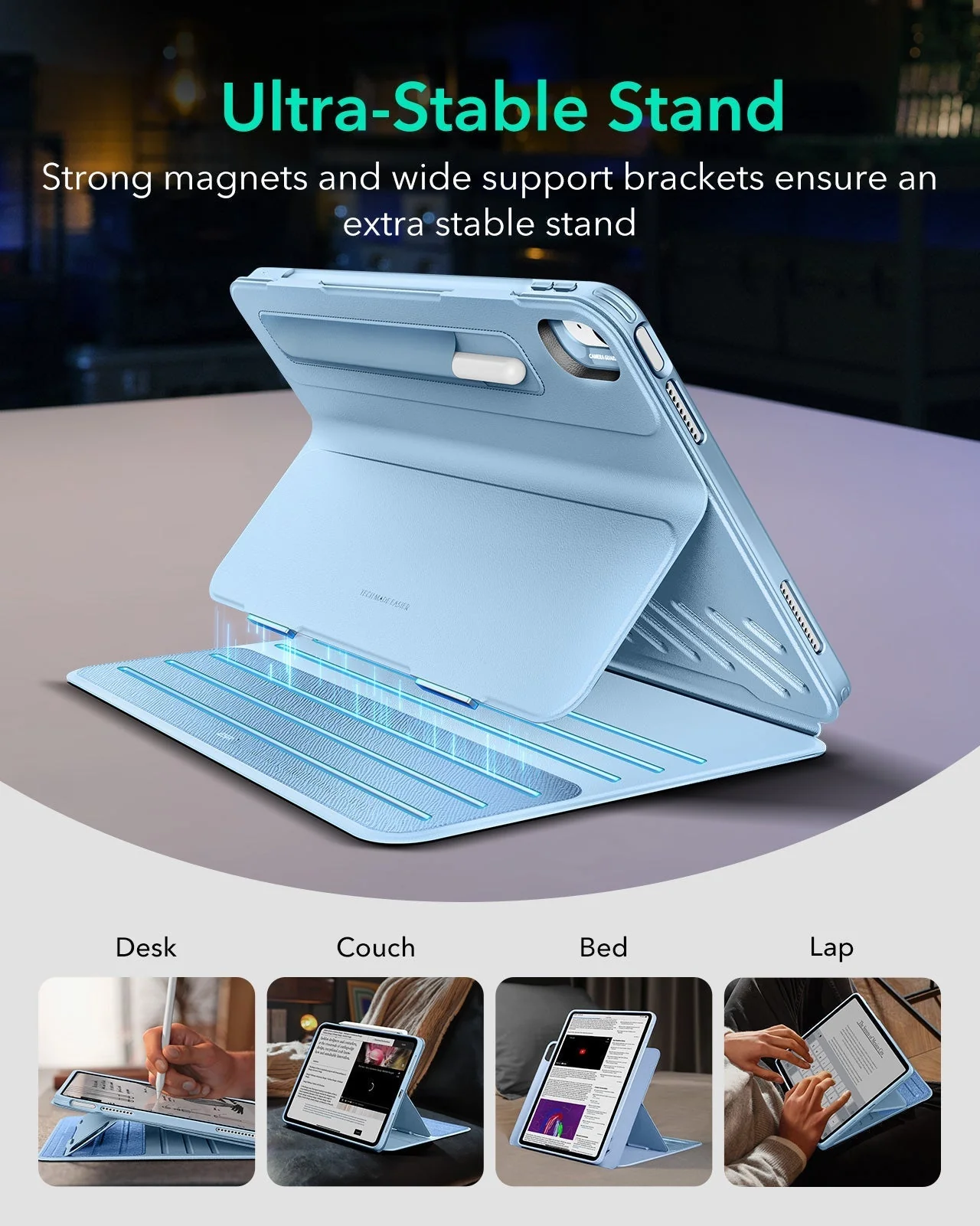 iPad Air 13" (M4) 2026 Shift Magnetic Case - Blue - Image 4