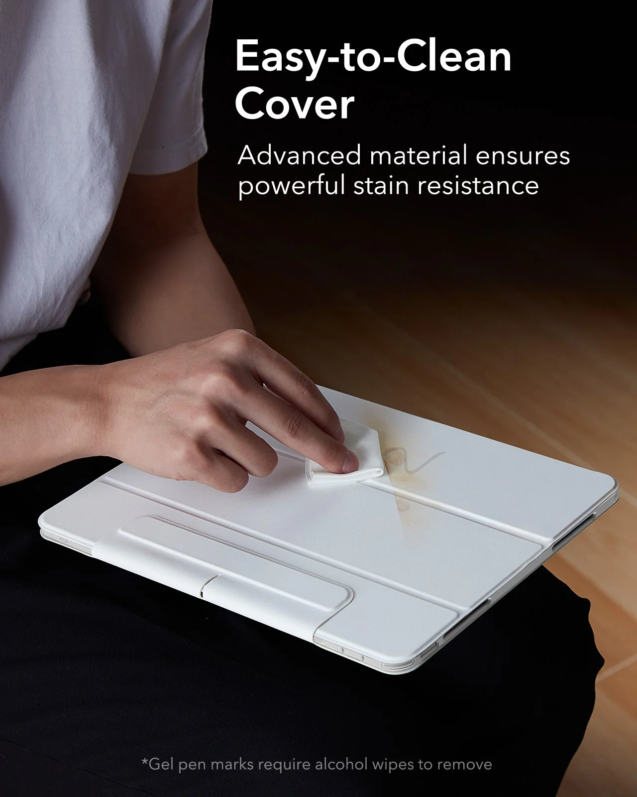 iPad Air 13" (M4) 2026 Rebound Hybrid Case 360 - Brilliant White - Image 9