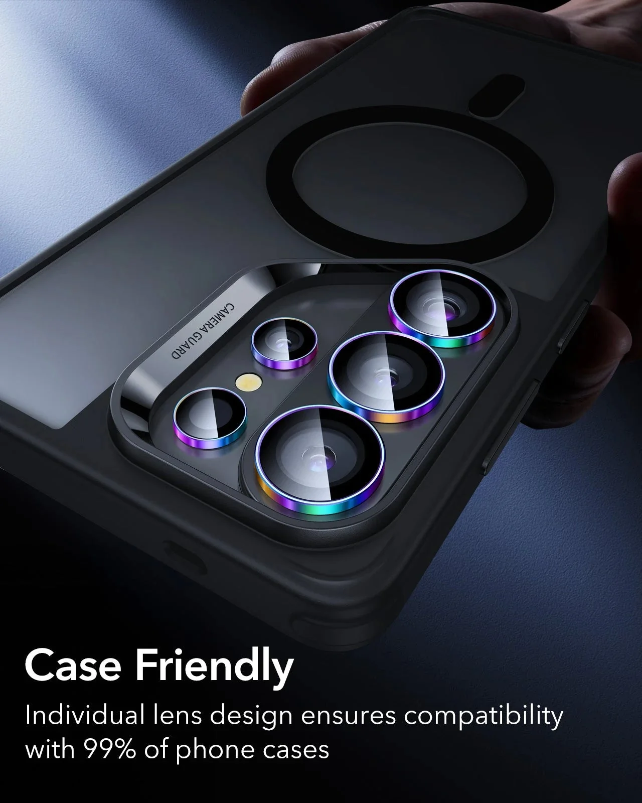 Galaxy S26 Ultra Armorite® Camera Lens Protector - Chromatic - Image 8