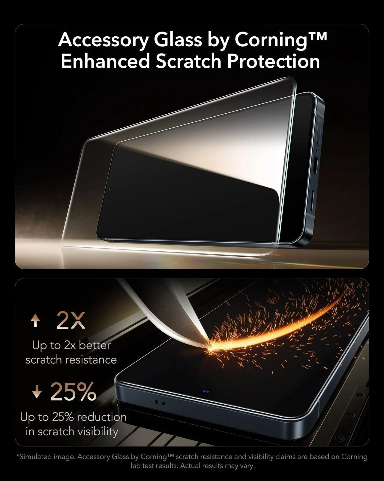 Galaxy S26 Ultra Bundle Classic Hybrid Magnetic Case and Armorite® Pro Screen Protector - Clear Black - Image 11