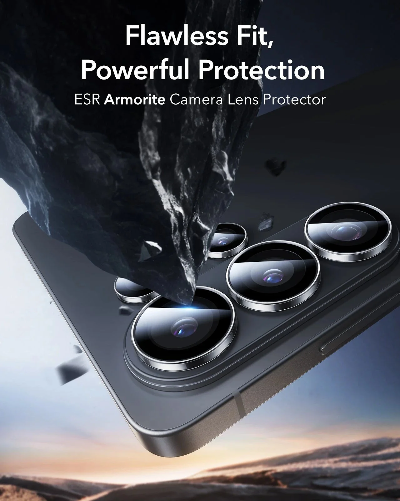 Galaxy S26 Ultra Armorite® Camera Lens Protector - Clear - Image 2
