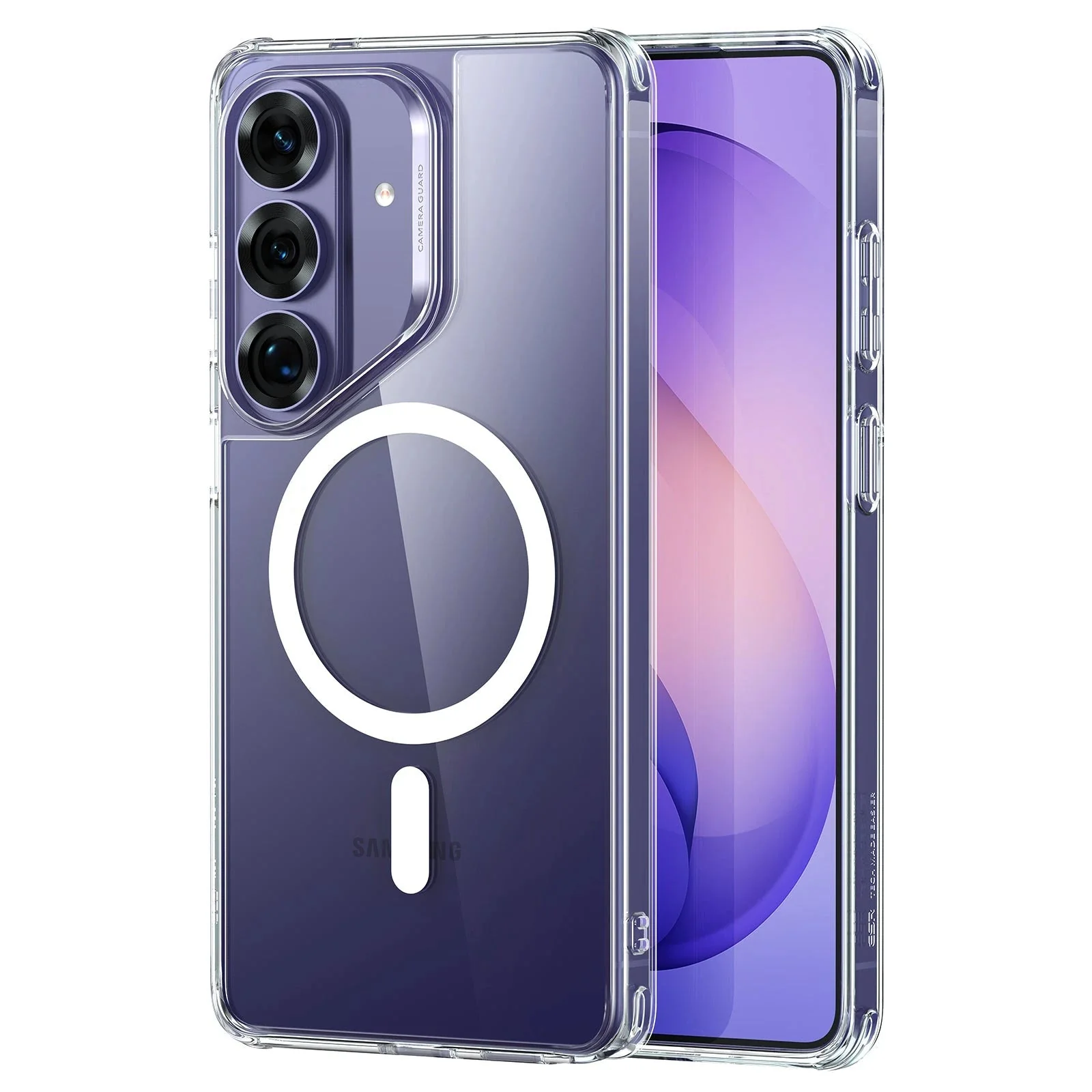 Galaxy S26 Classic Hybrid Magnetic Case - Clear