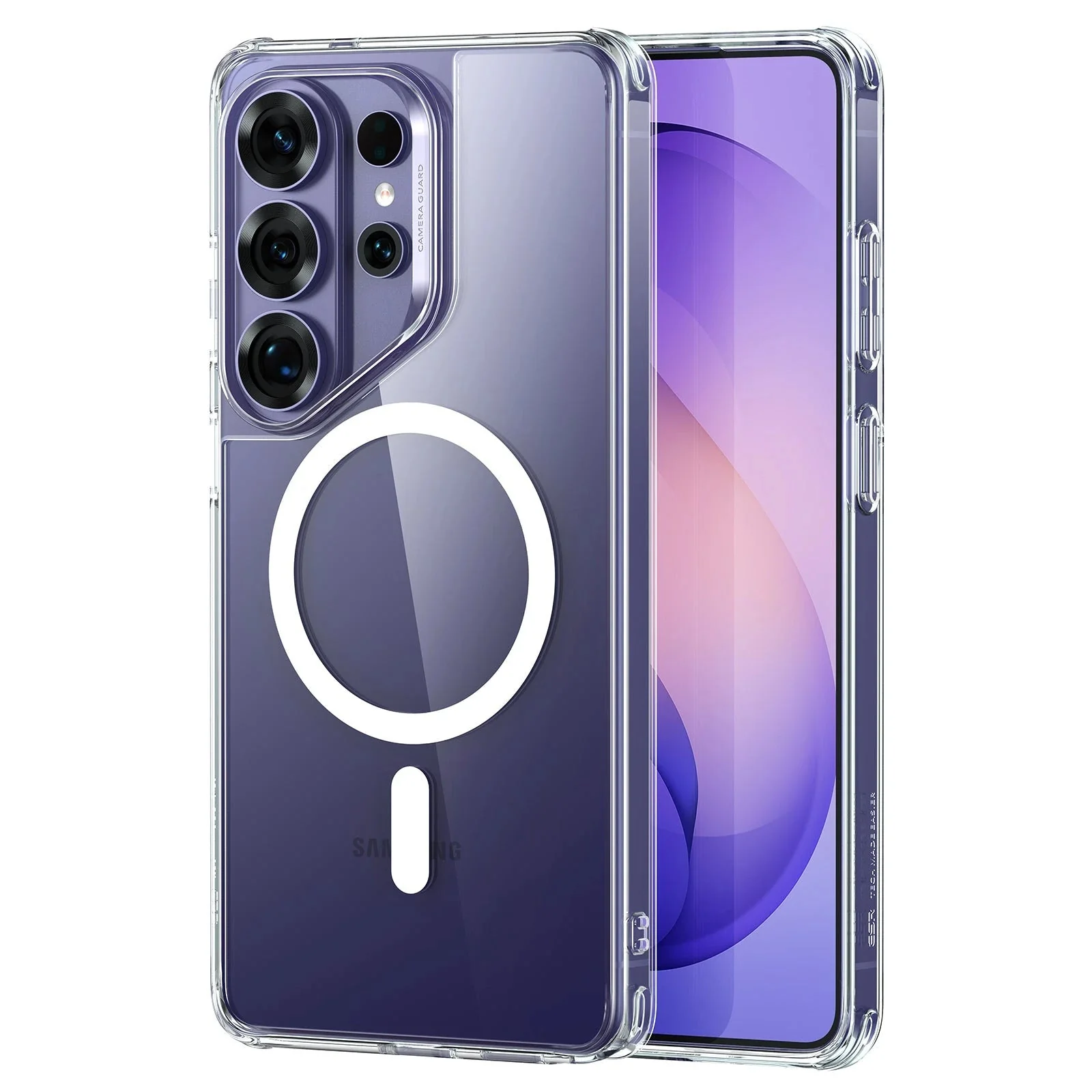 Galaxy S26 Ultra Classic Hybrid Magnetic Case - Clear