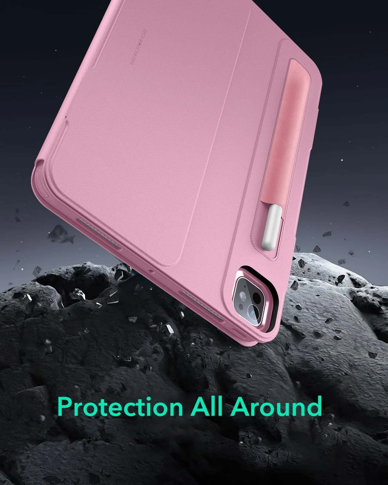 iPad Pro 11" (2025) Bundle Shift Magnetic Case & Armorite® Paper-Feel Protection - Pink - Image 8