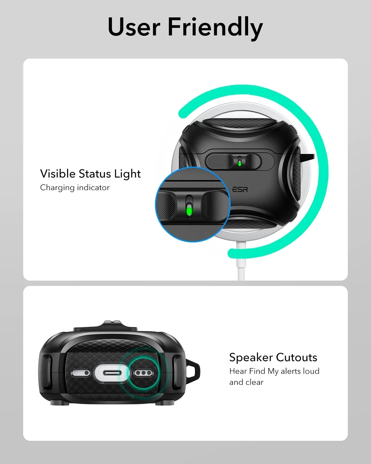 Cyber FlickLock Everyday-Carry Bundle for AirPods 4 - Dark Purple - Image 10