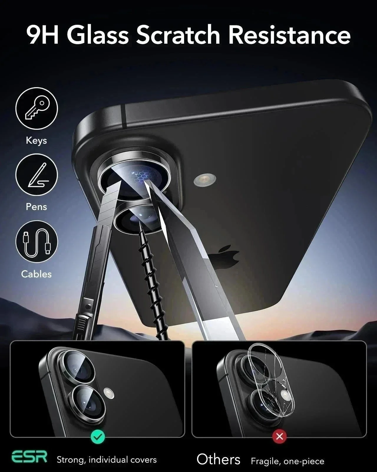 iPhone 17 Bundle Cyber Tough Magnetic Case (Camera Control, Stash Stand) and Armorite Privacy Screen Protector - Black - Image 15