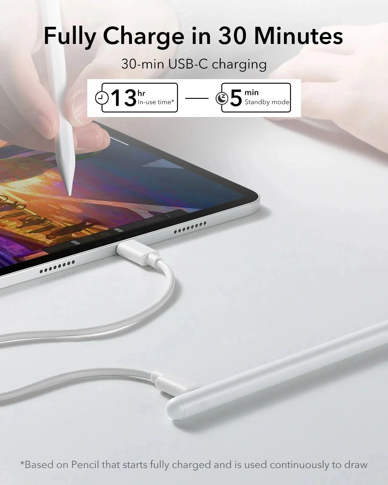 Digital Pencil for iPad - Dark Silver - Image 11