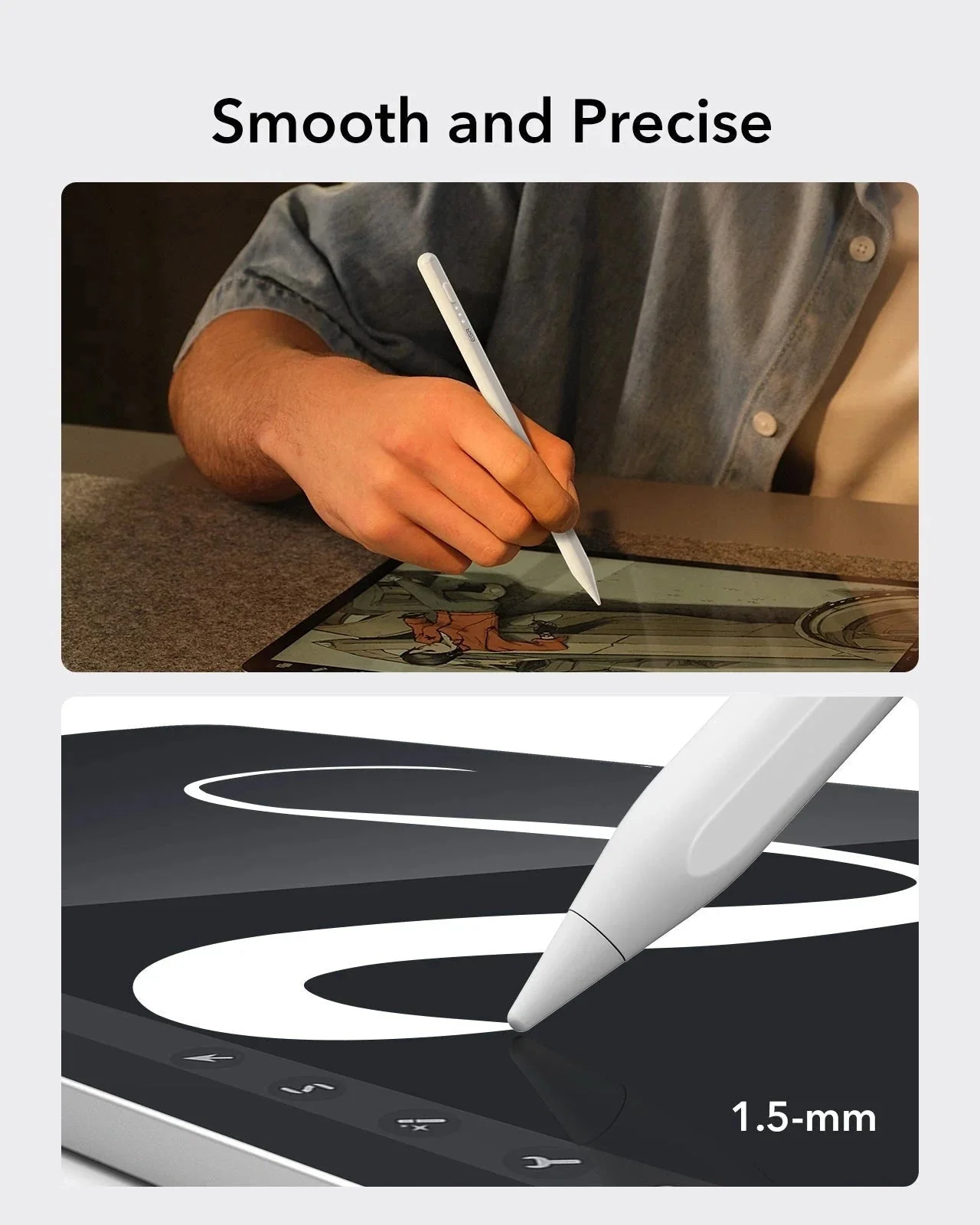 Digital Pencil for iPad - White - Image 4
