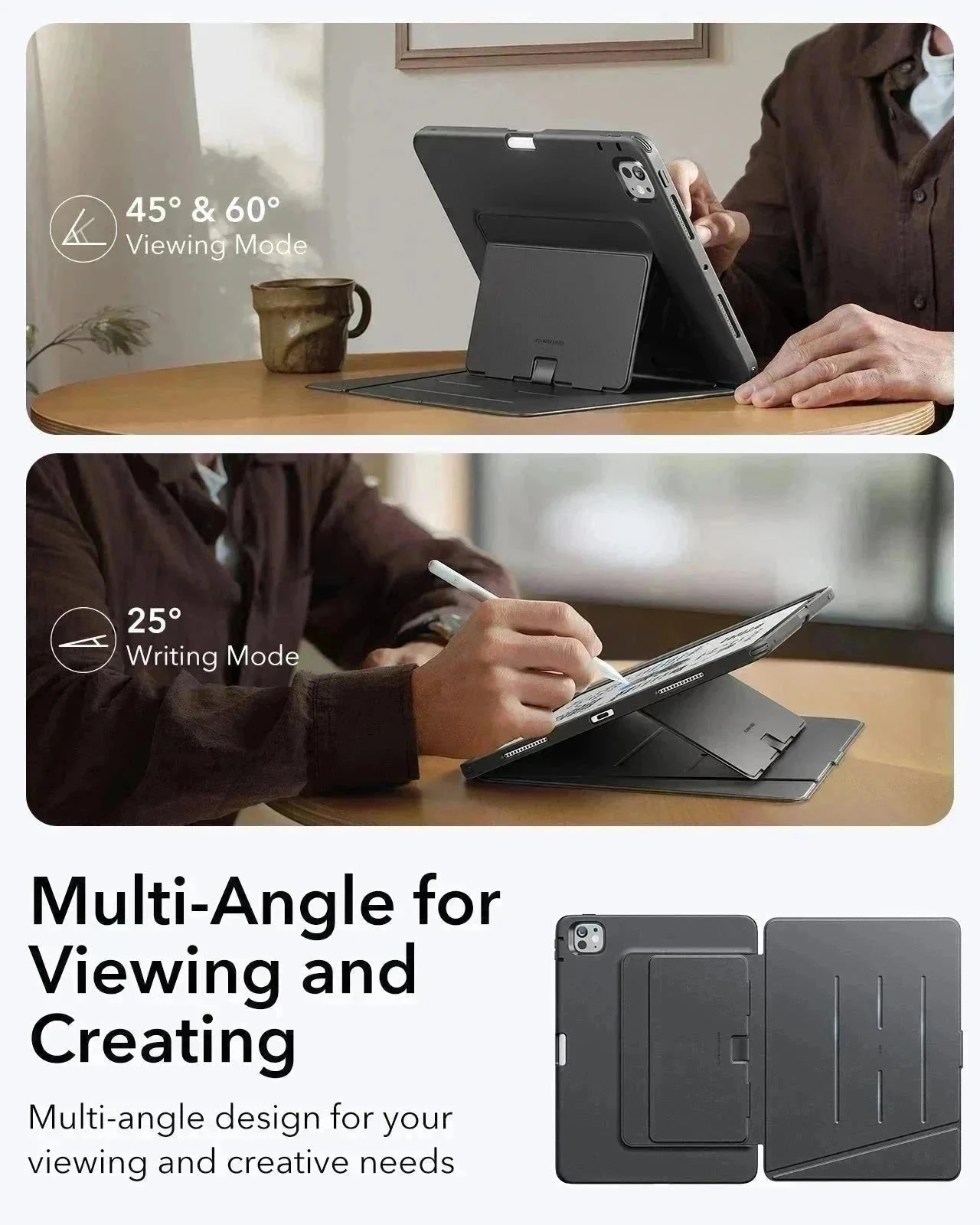 iPad Pro 13ʺ (2025) Flip Magnetic Protection Bundle - Black - Image 8