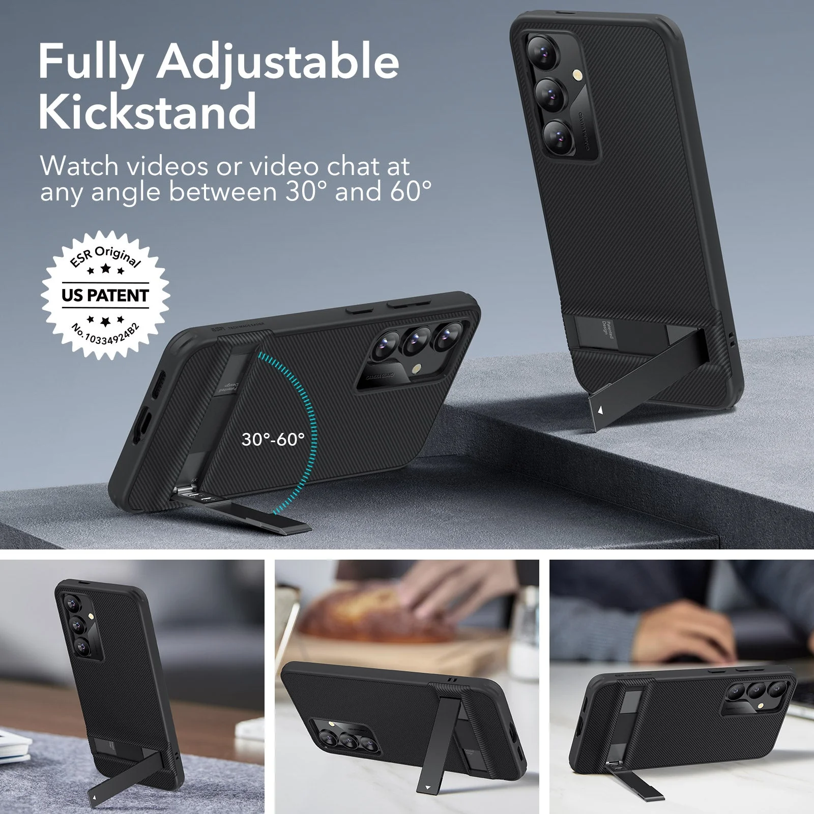 Galaxy S24 Boost Kickstand Case - Clear - Image 2