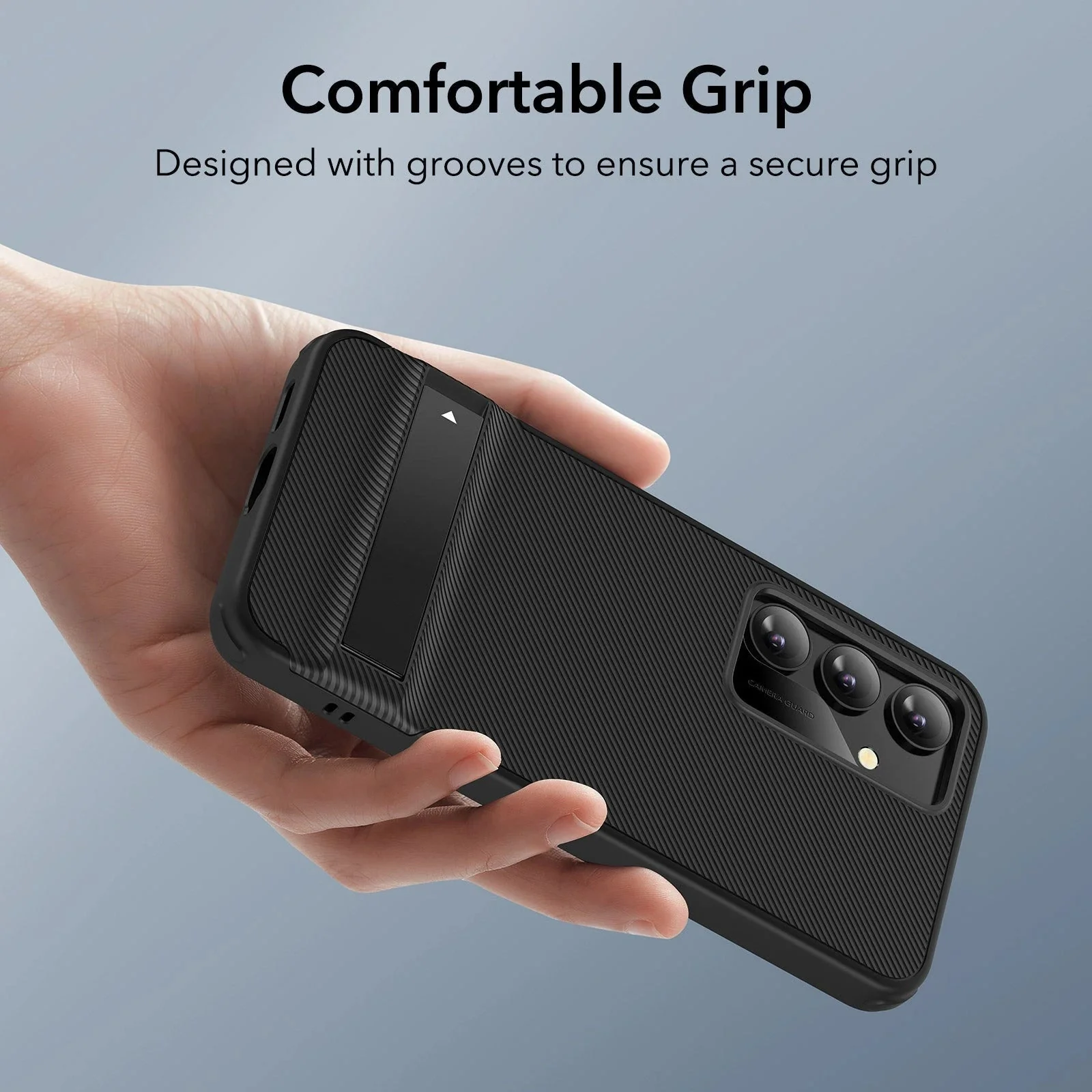 Galaxy S24 Boost Kickstand Case - Clear - Image 6