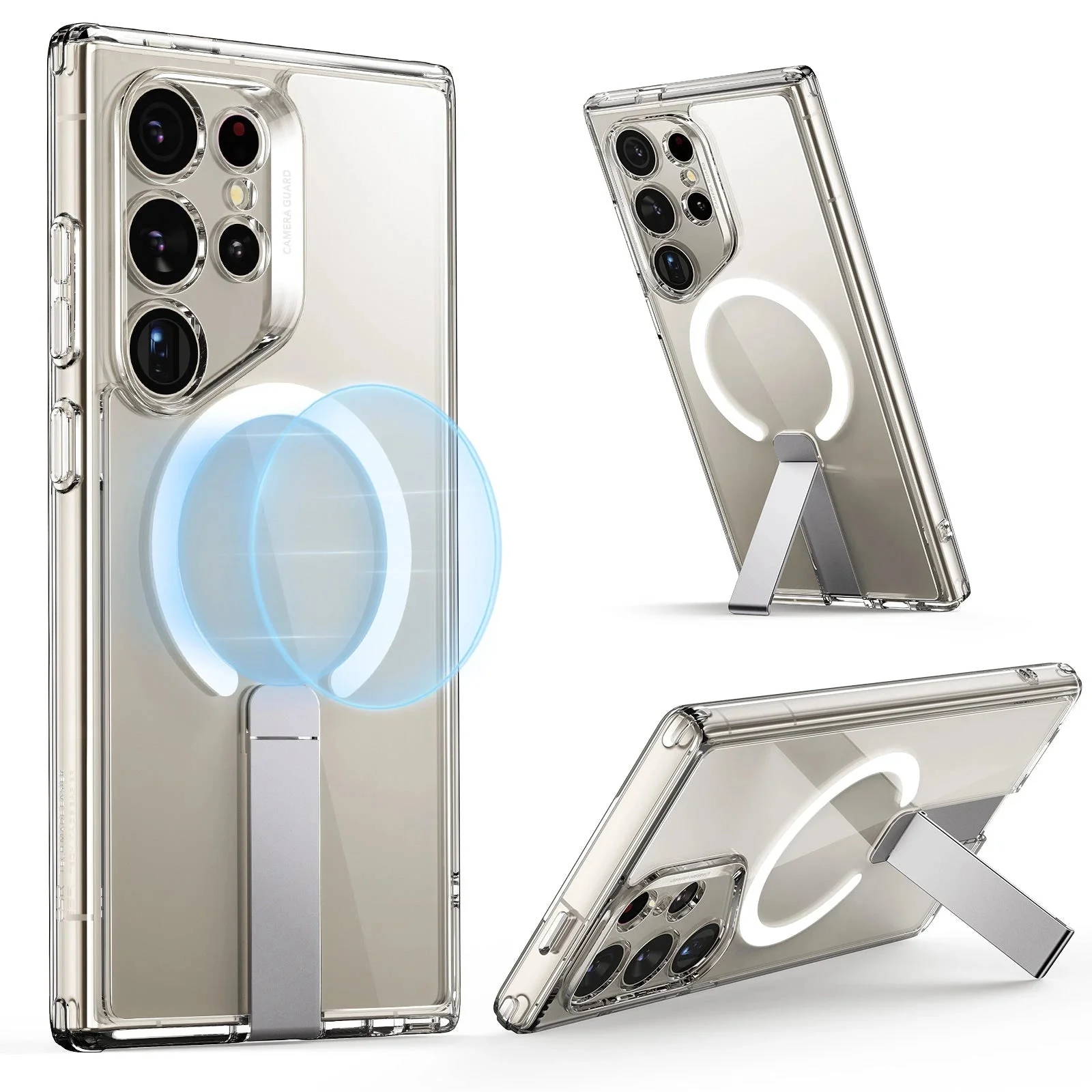 Galaxy S24 Ultra Boost Flickstand Case (HaloLock) - Clear