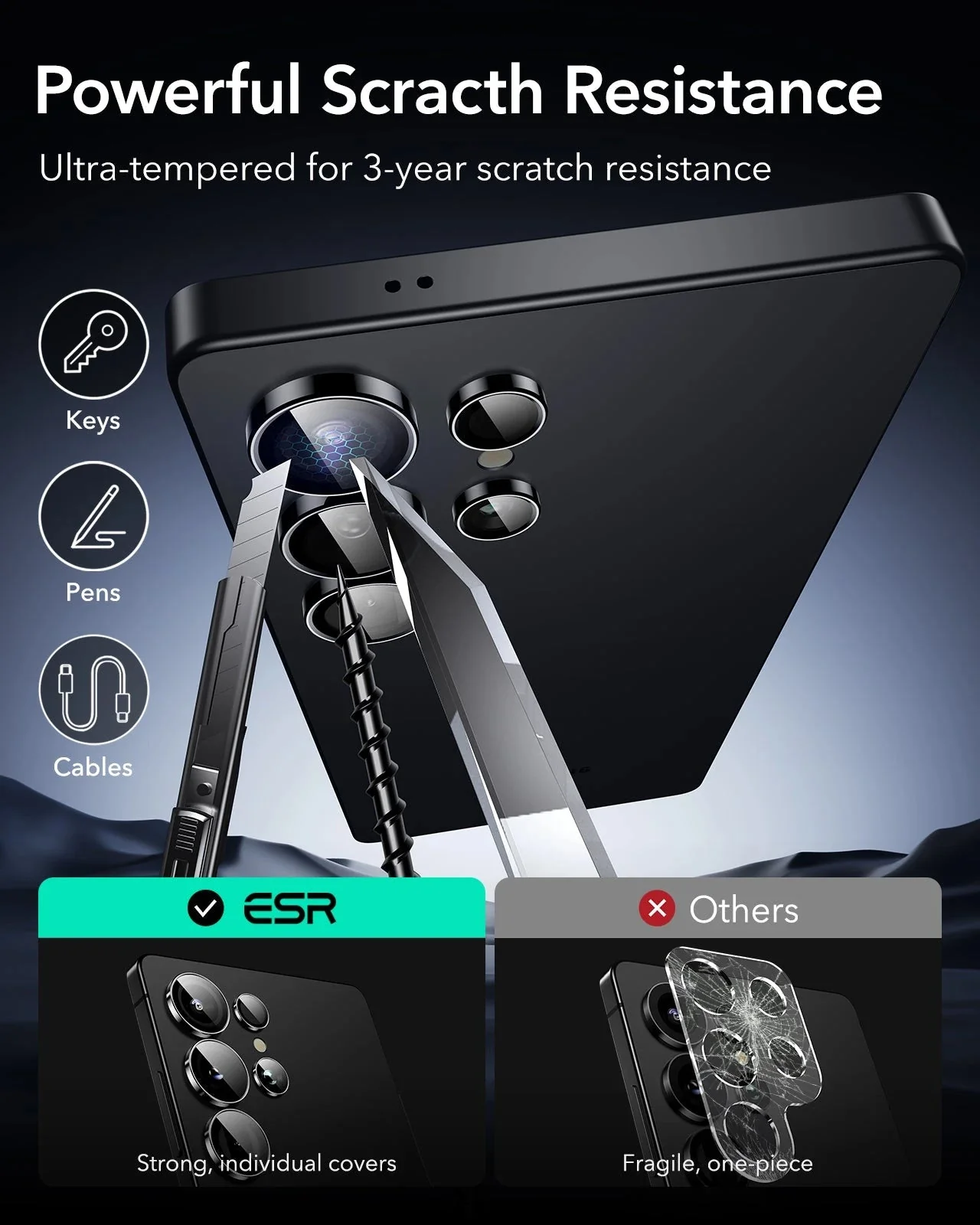 Galaxy S25 Ultra Armorite Screen and Camera Lens Protection Bundle - 3 Pack + 2 Sets - Image 14