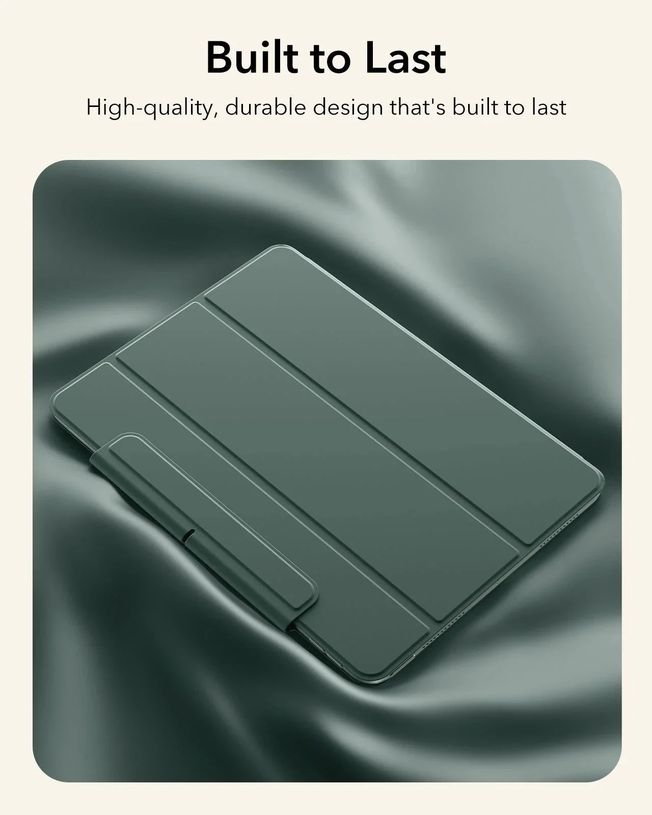 iPad Air 11" (M4) 2026 Rebound Magnetic Case - Green - Image 7