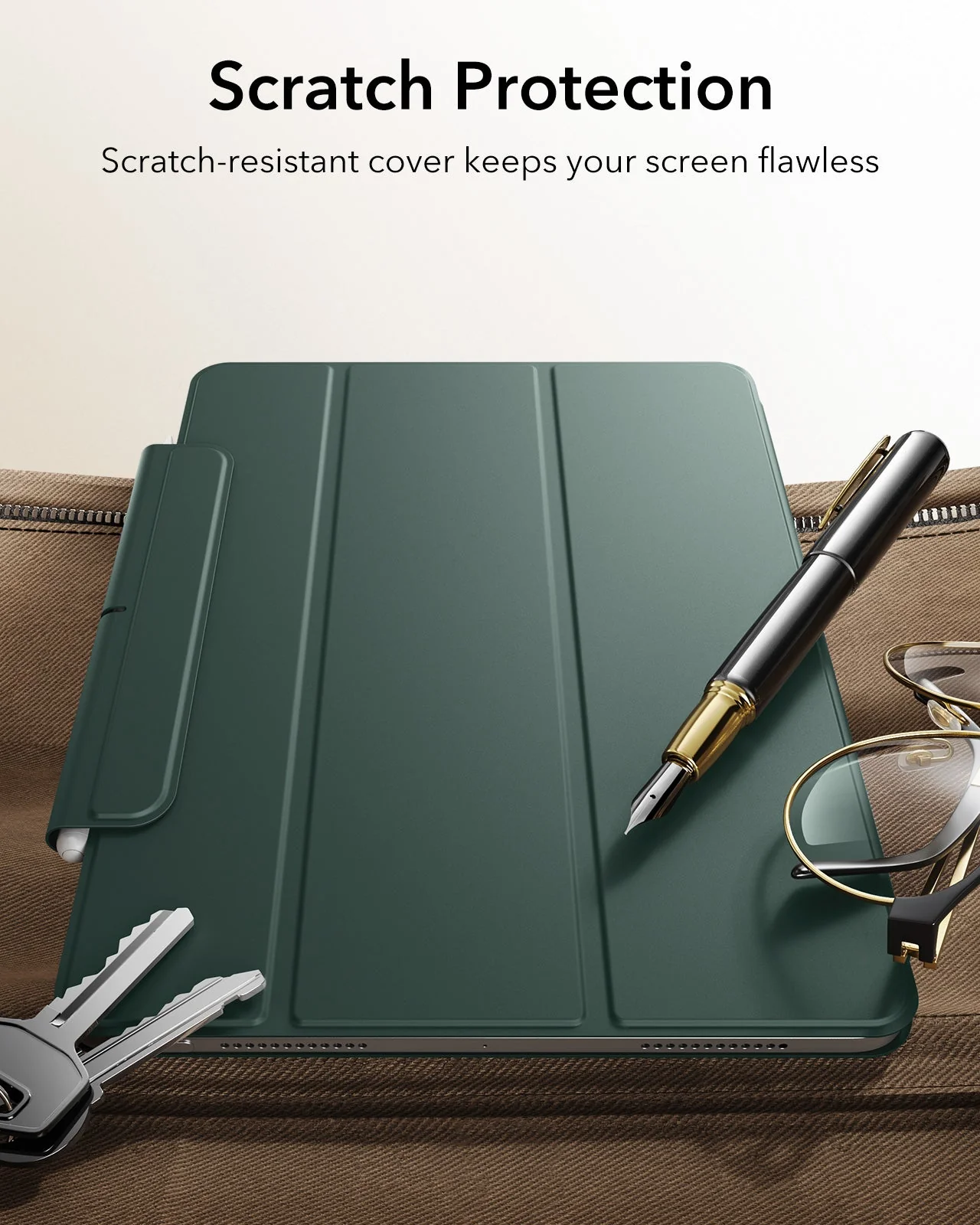 iPad Air 11" (M4) 2026 Rebound Magnetic Case - Green - Image 9