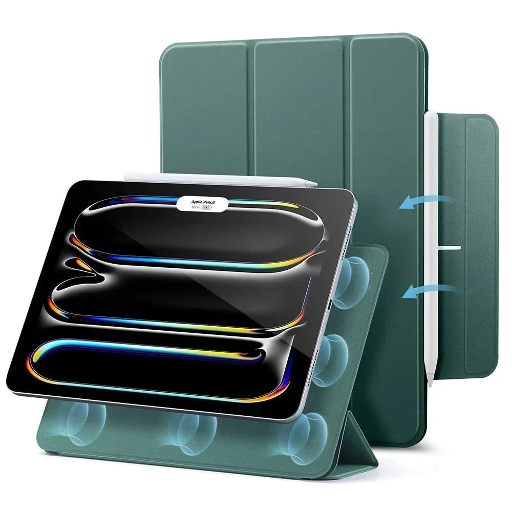 iPad Pro 11" (2024) Rebound Magnetic Case - Forest Green