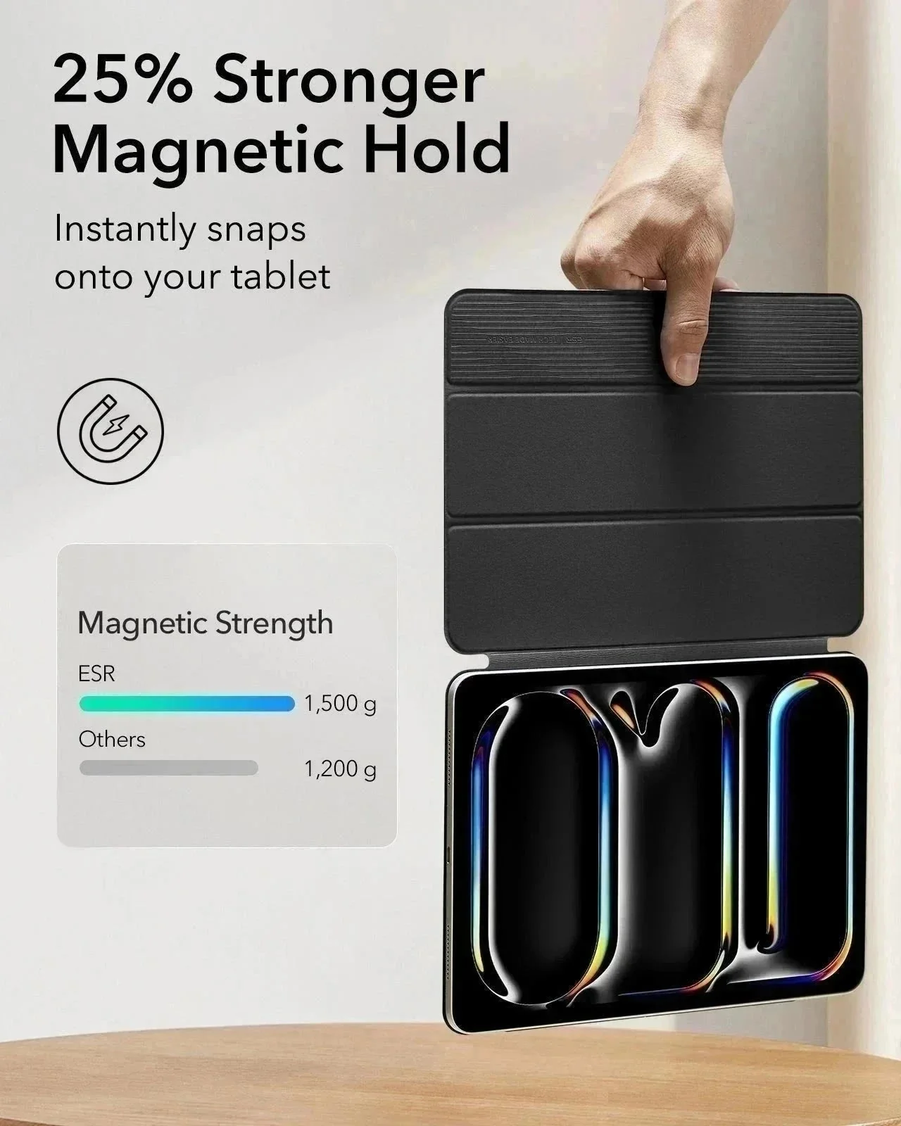 iPad Pro 11" (2024) Rebound Magnetic Case - Forest Green - Image 4