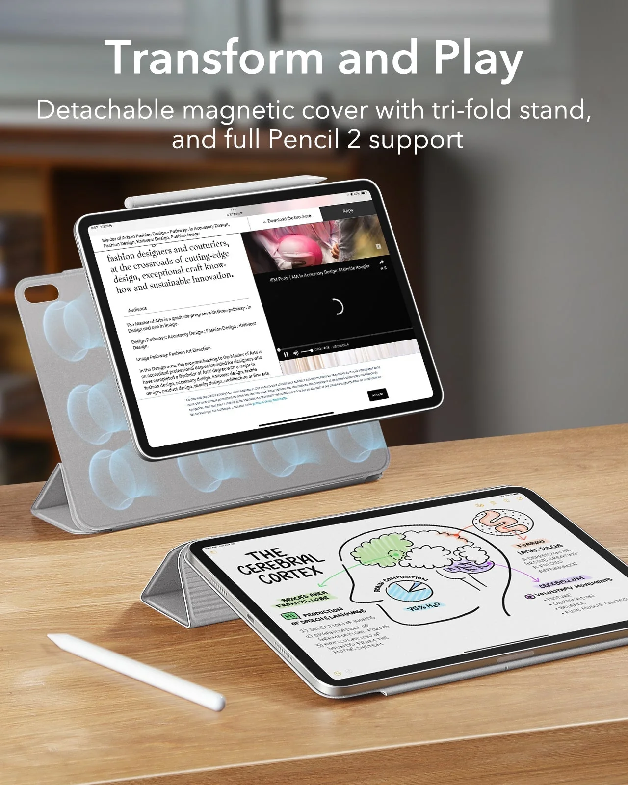 iPad Pro 11ʺ (2025) Rebound Protection Bundle - Grey - Image 3