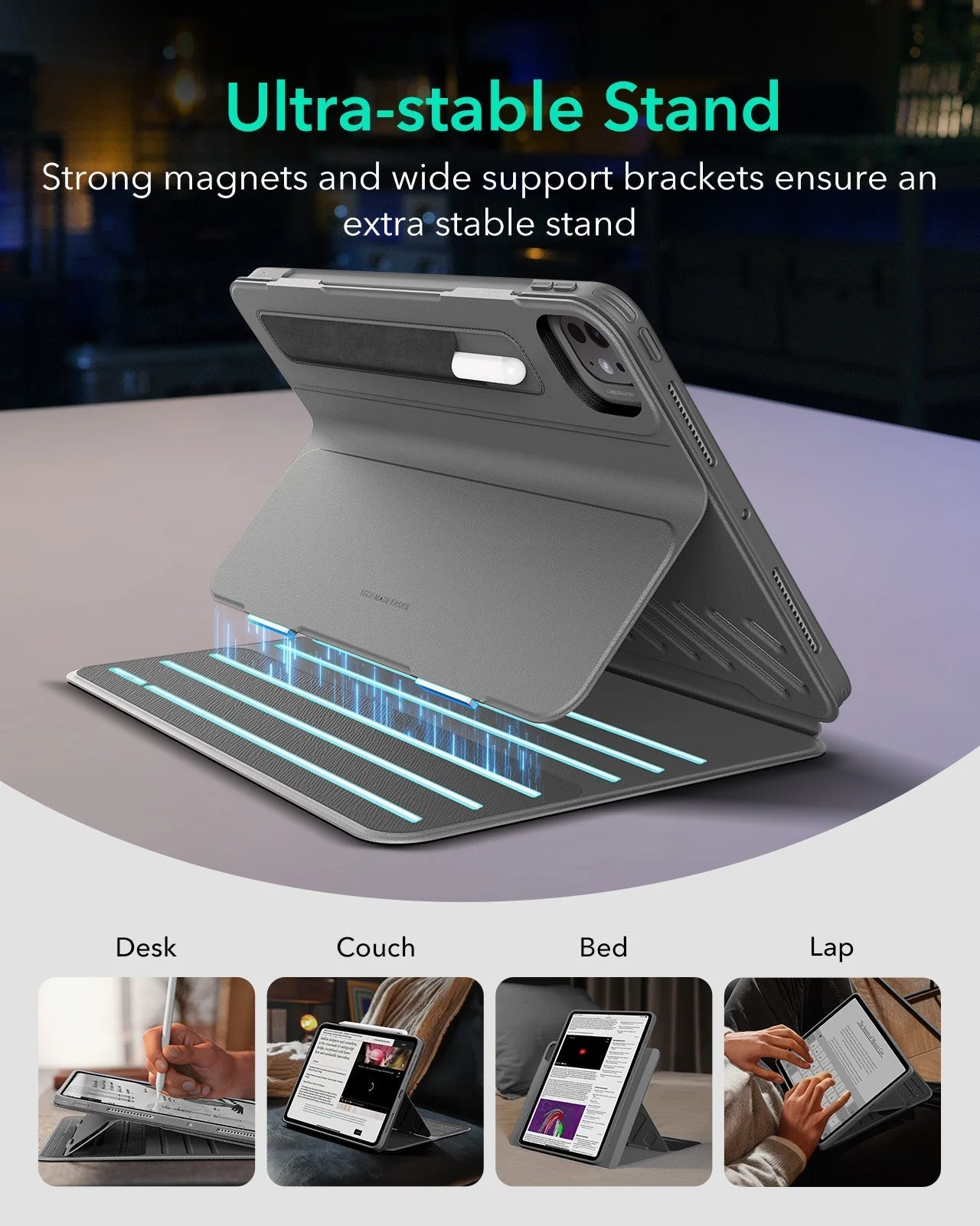 iPad Pro 13ʺ (2025) Shift Transformation with Digital Pencil Bundle - Grey - Image 3