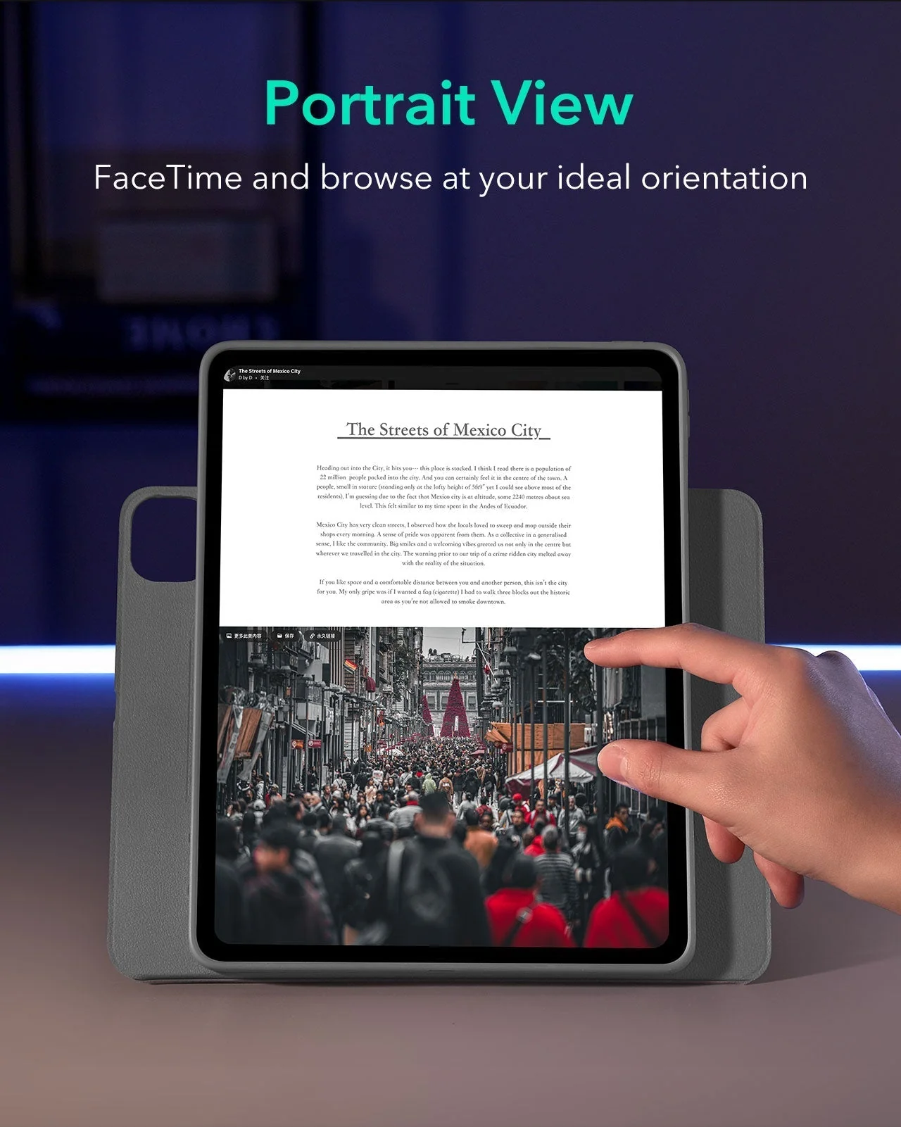 iPad Pro 13ʺ (2025) Shift Transformation with Digital Pencil Bundle - Grey - Image 5