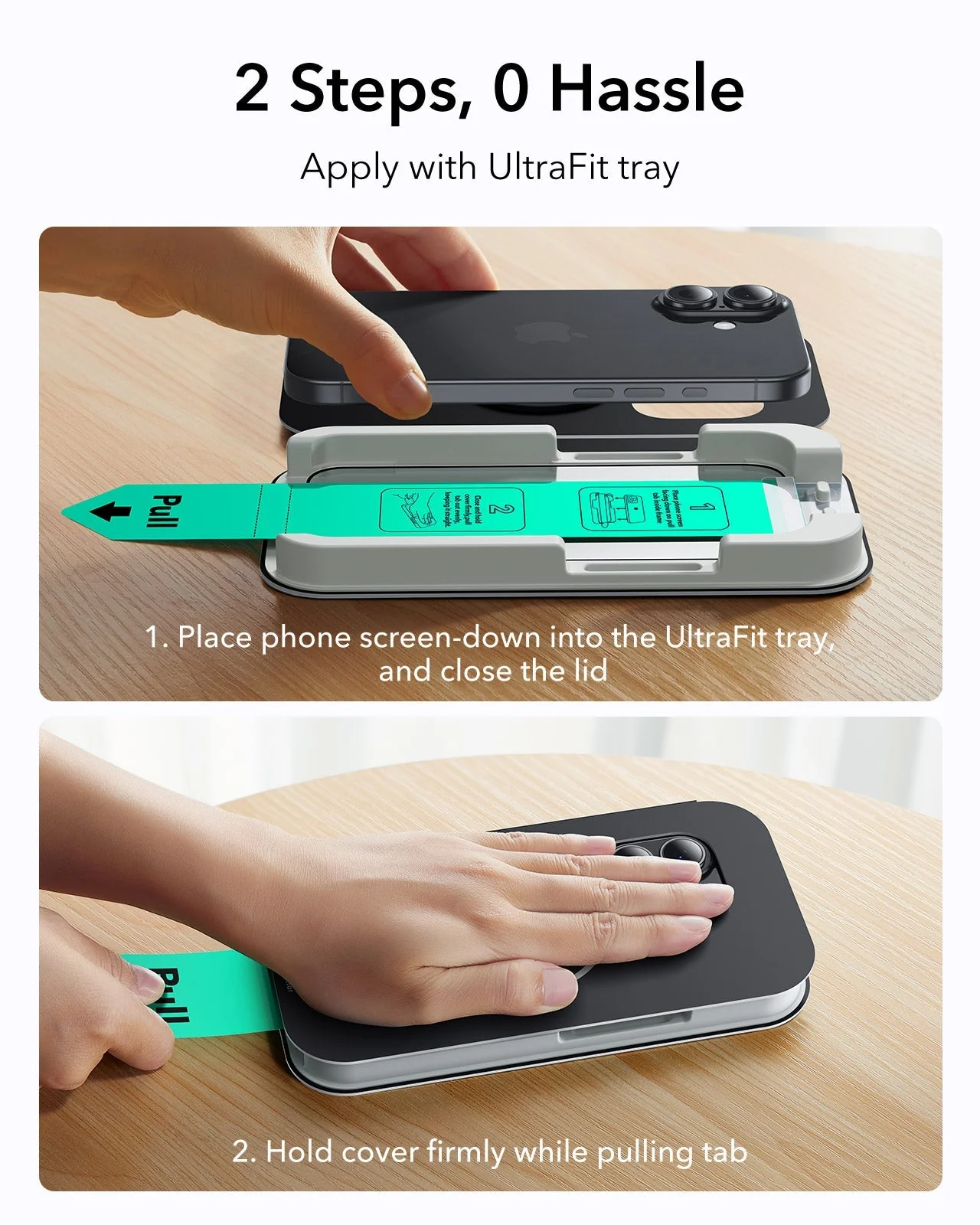iPhone 17 UltraFit Classic Screen Protector - 3 Pack - Image 3