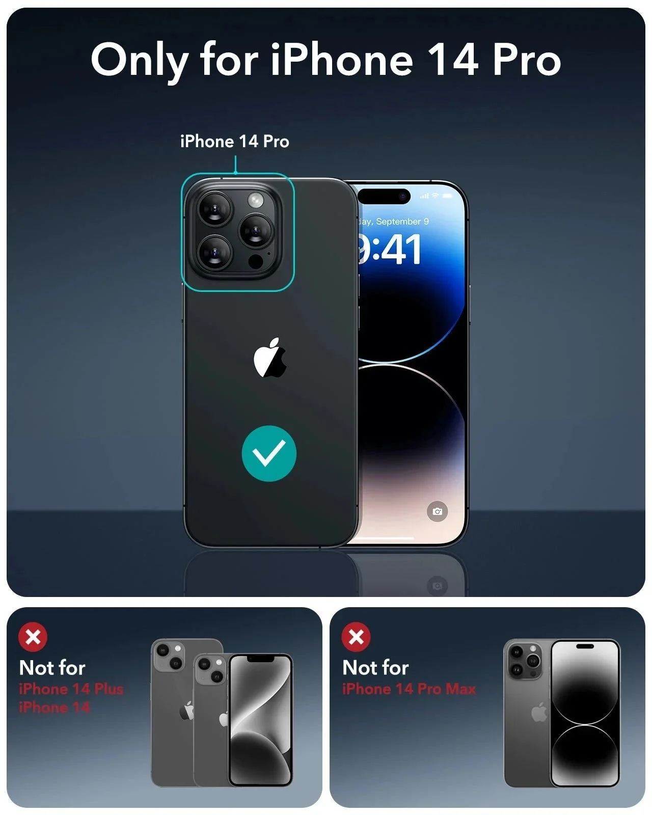 iPhone 14 Pro UltraFit Armorite Privacy Screen Protector - 3 Pack - Image 10