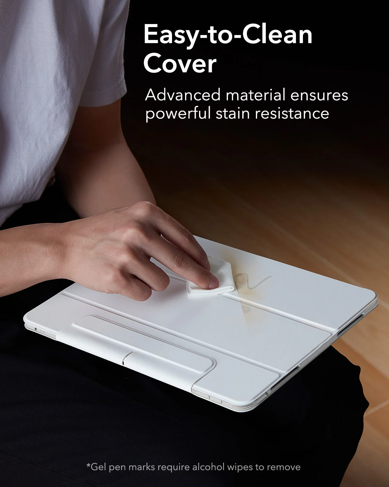 iPad Pro 11ʺ (2025) Rebound Case and Screen Protector Bundle - Brilliant White - Image 9