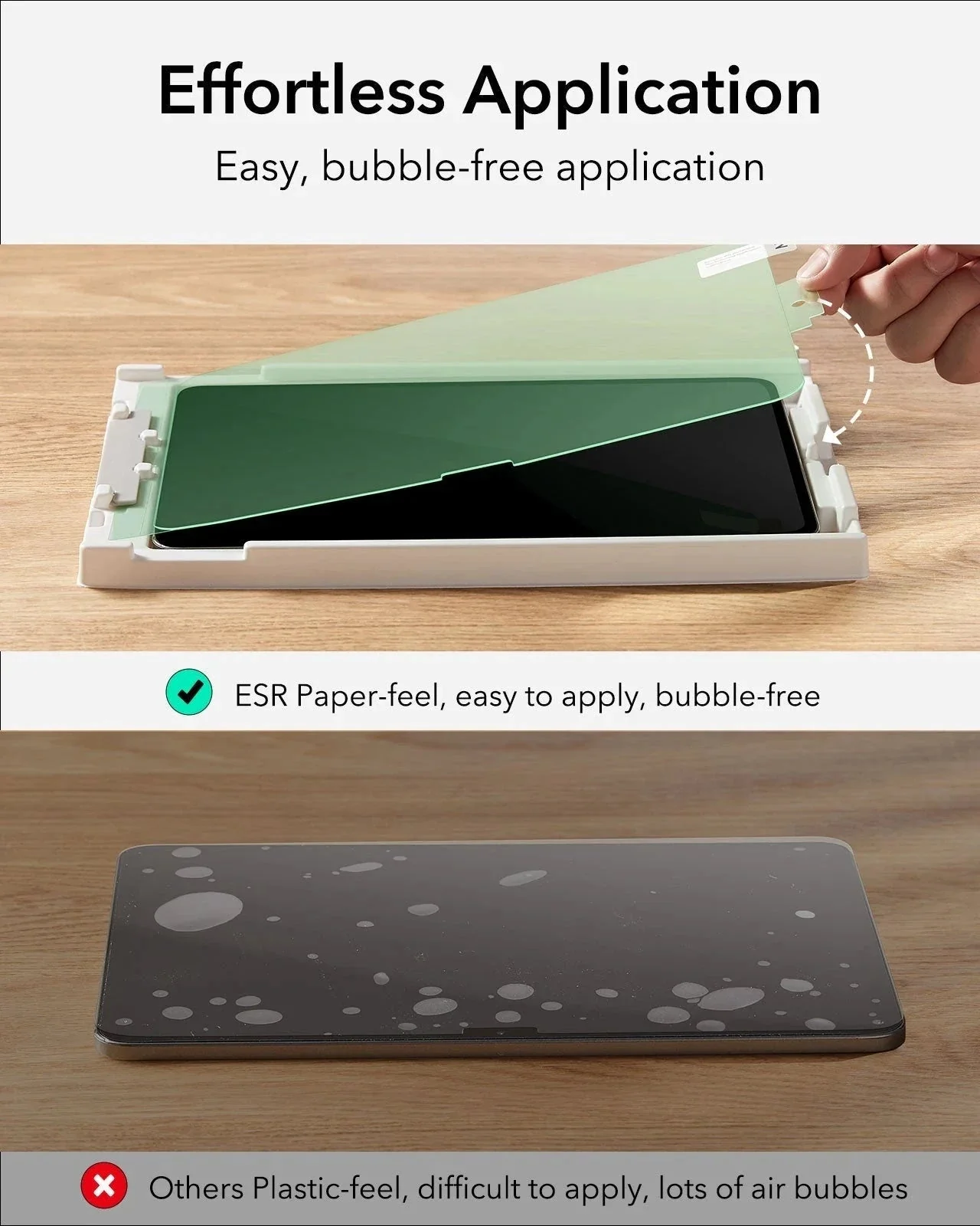 iPad 11" (A16, 2025) Paper-Feel Screen Protector - 2 Pack - Image 4
