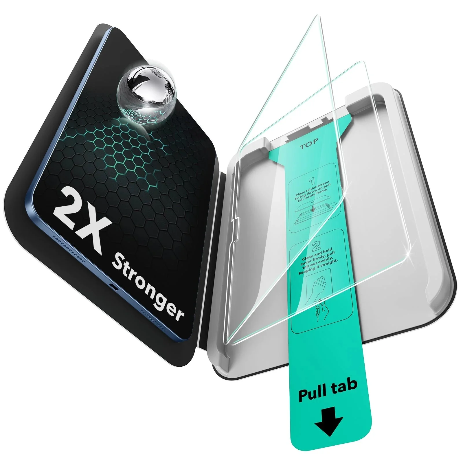 iPad 11" (A16, 2025) UltraFit Classic Screen Protector - 2 Pack