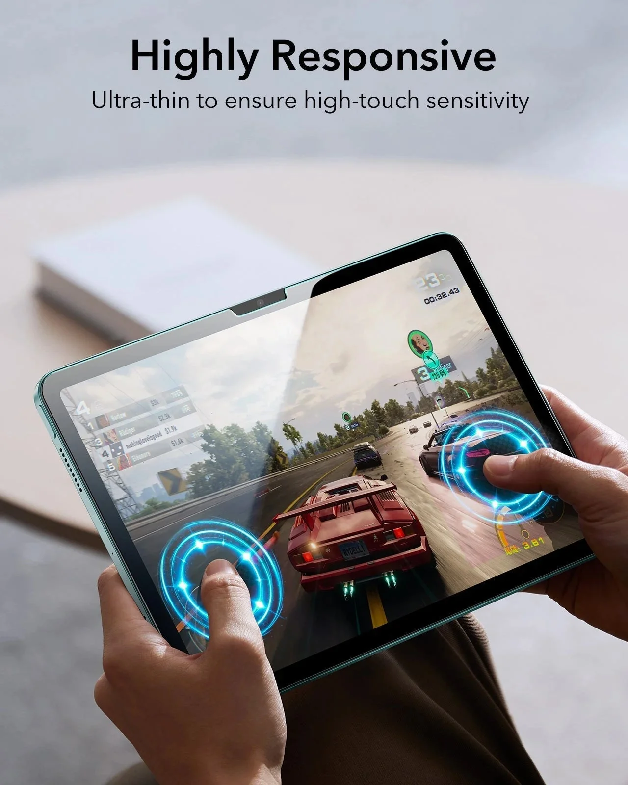 iPad Air 11" (2025) Paper-Feel Magnetic Screen Protector Set - 1 Paper-Feel Magnetic + 2 UltraFit Classic - Image 15