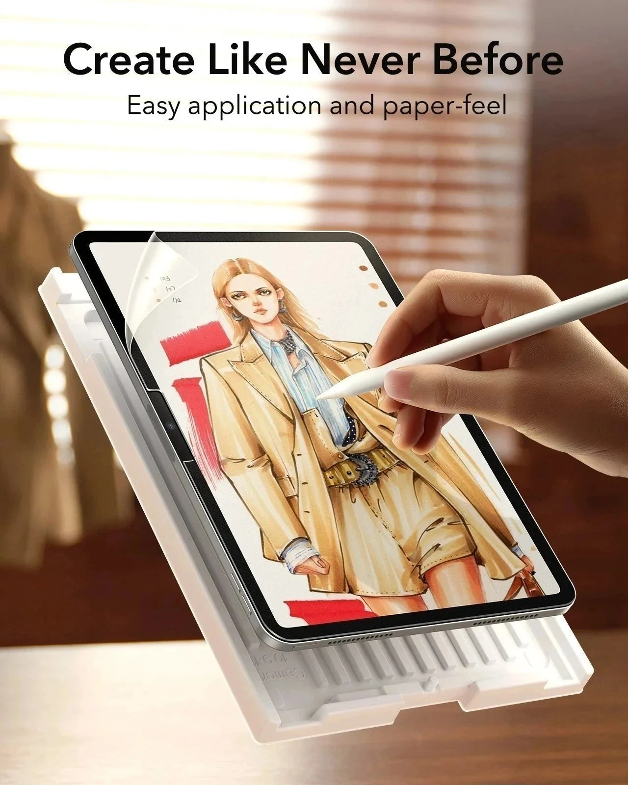 iPad Air 11" (2025) Paper-Feel Screen Protector - 2 Pack - Image 4