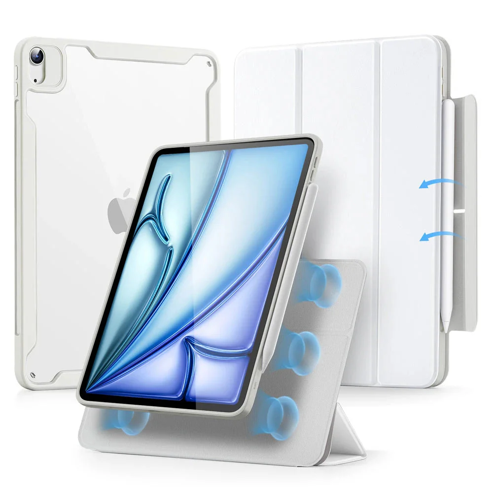 iPad Air 11" (2025) Rebound Hybrid Case 360 - Brilliant White
