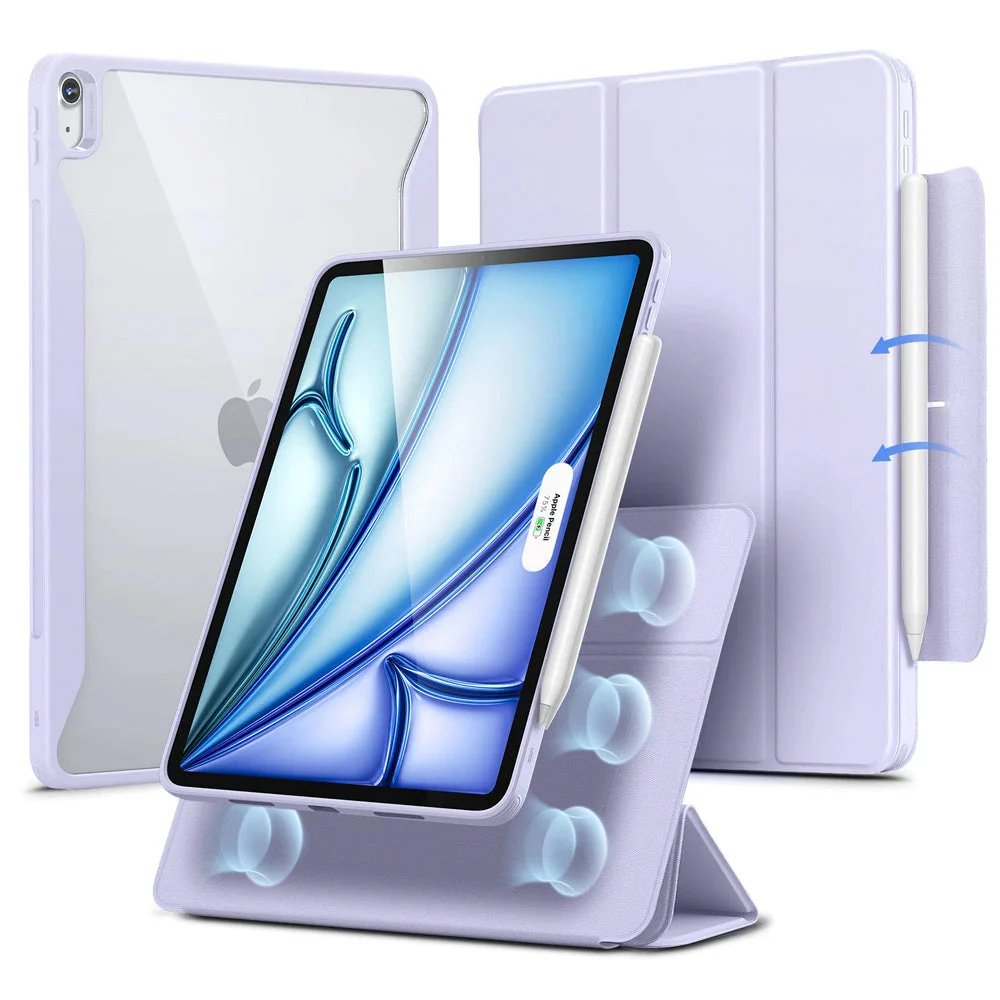 iPad Air 11" (2025) Rebound Hybrid Case 360 - Light Purple