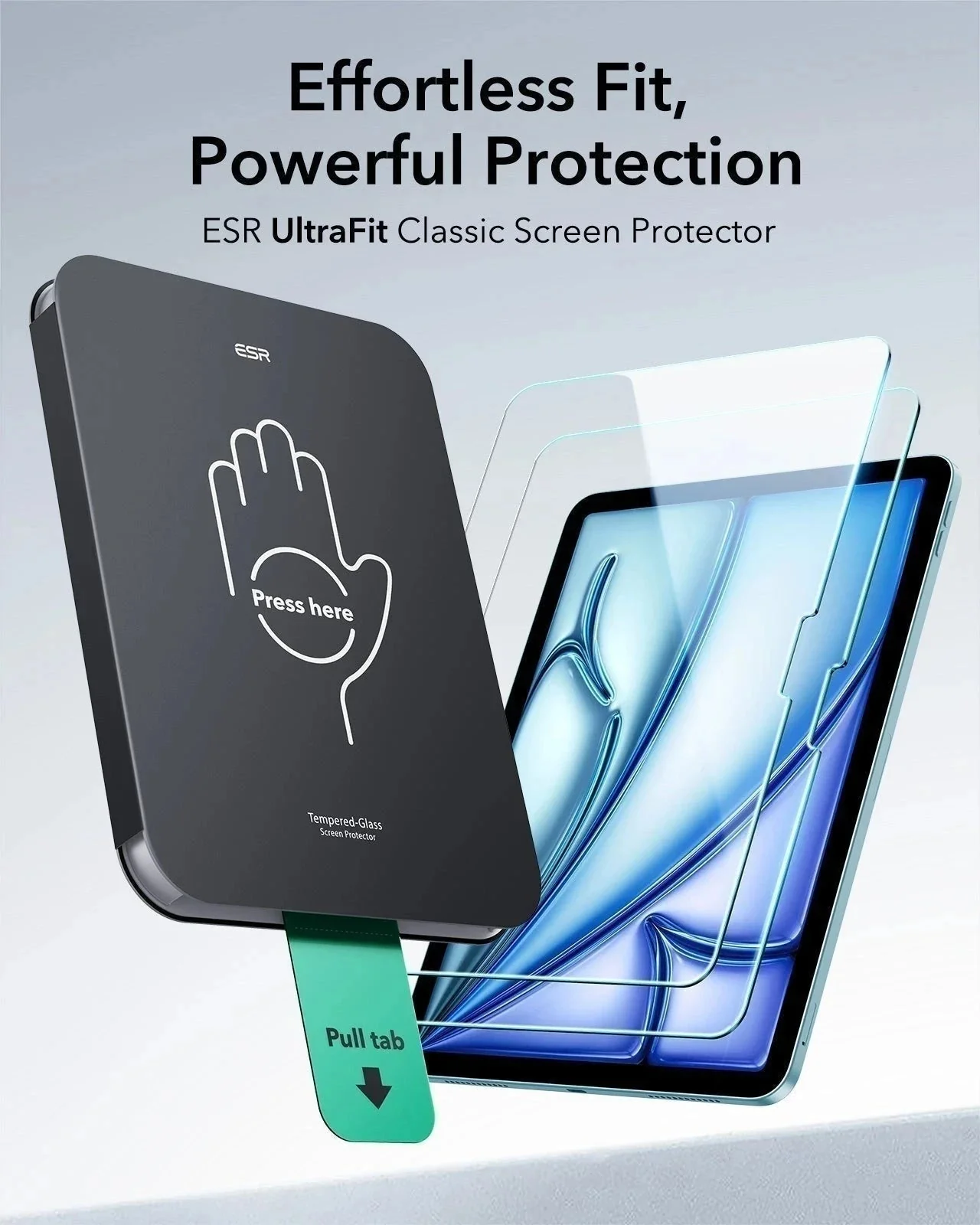iPad Air 11” (2025) Rebound Magnetic Keyboard Case 360 Protection Bundle-US-Layout-White - Image 11