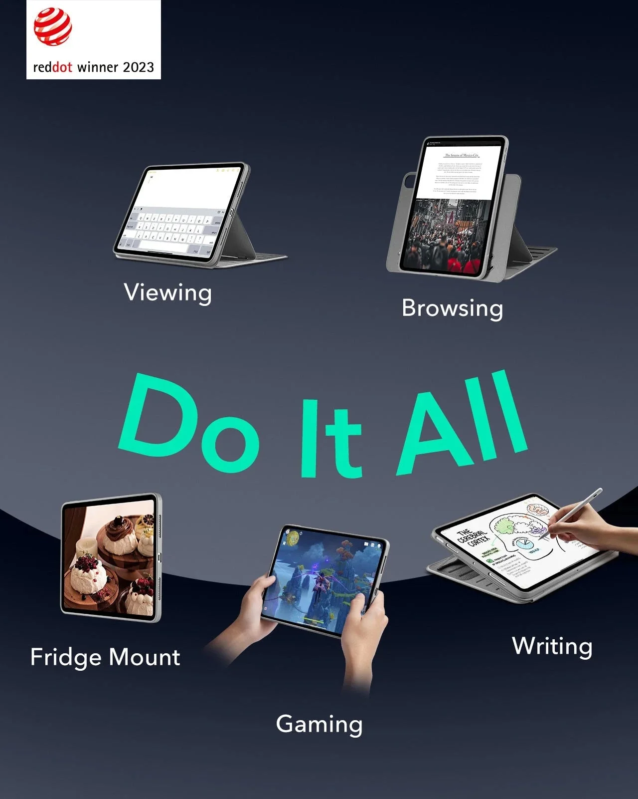 iPad Air 11″ (2025) Shift Transformation Bundle - Grey - Image 4