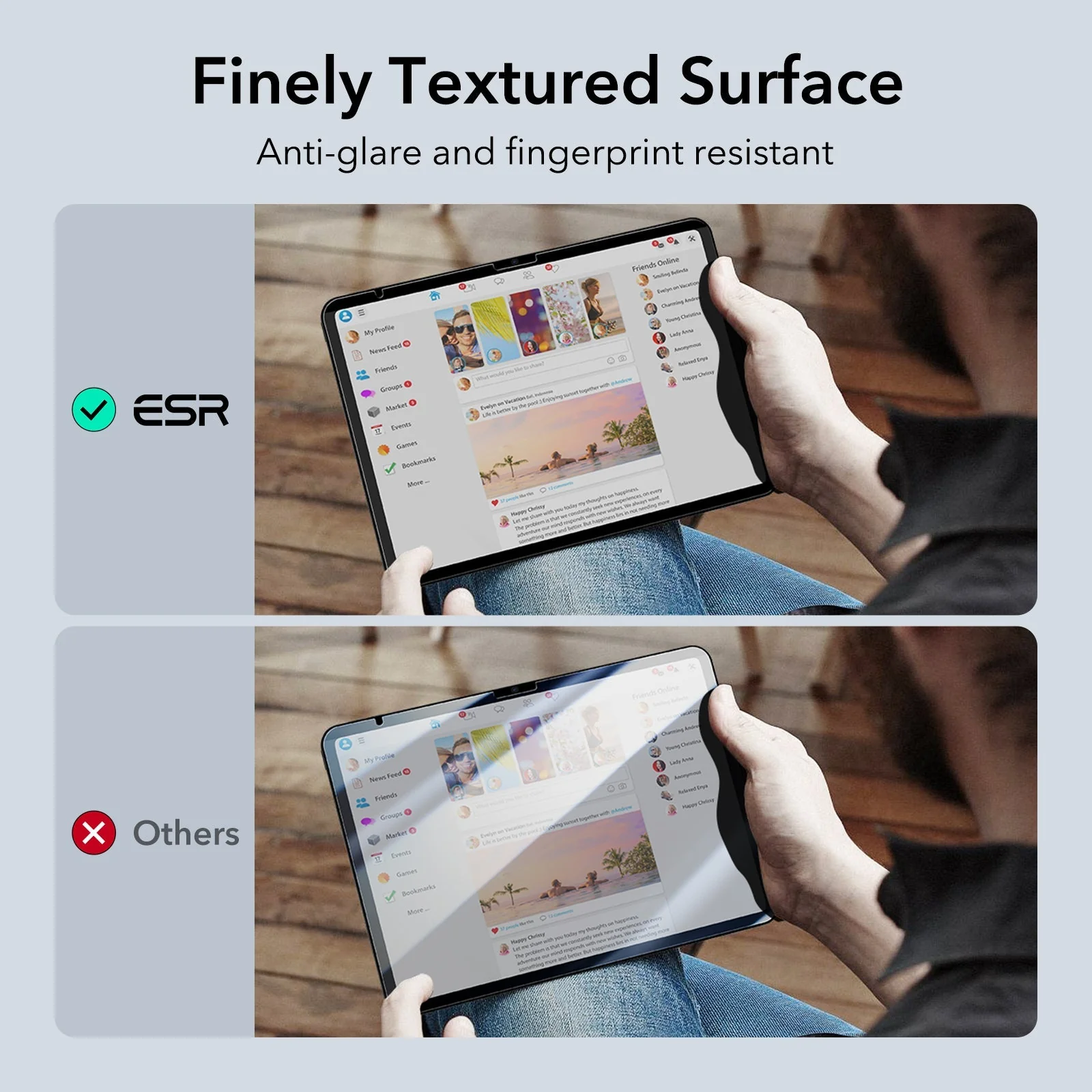iPad Air 13" (2024) Magnetic Privacy Screen Protector - 1 Pack - Image 7