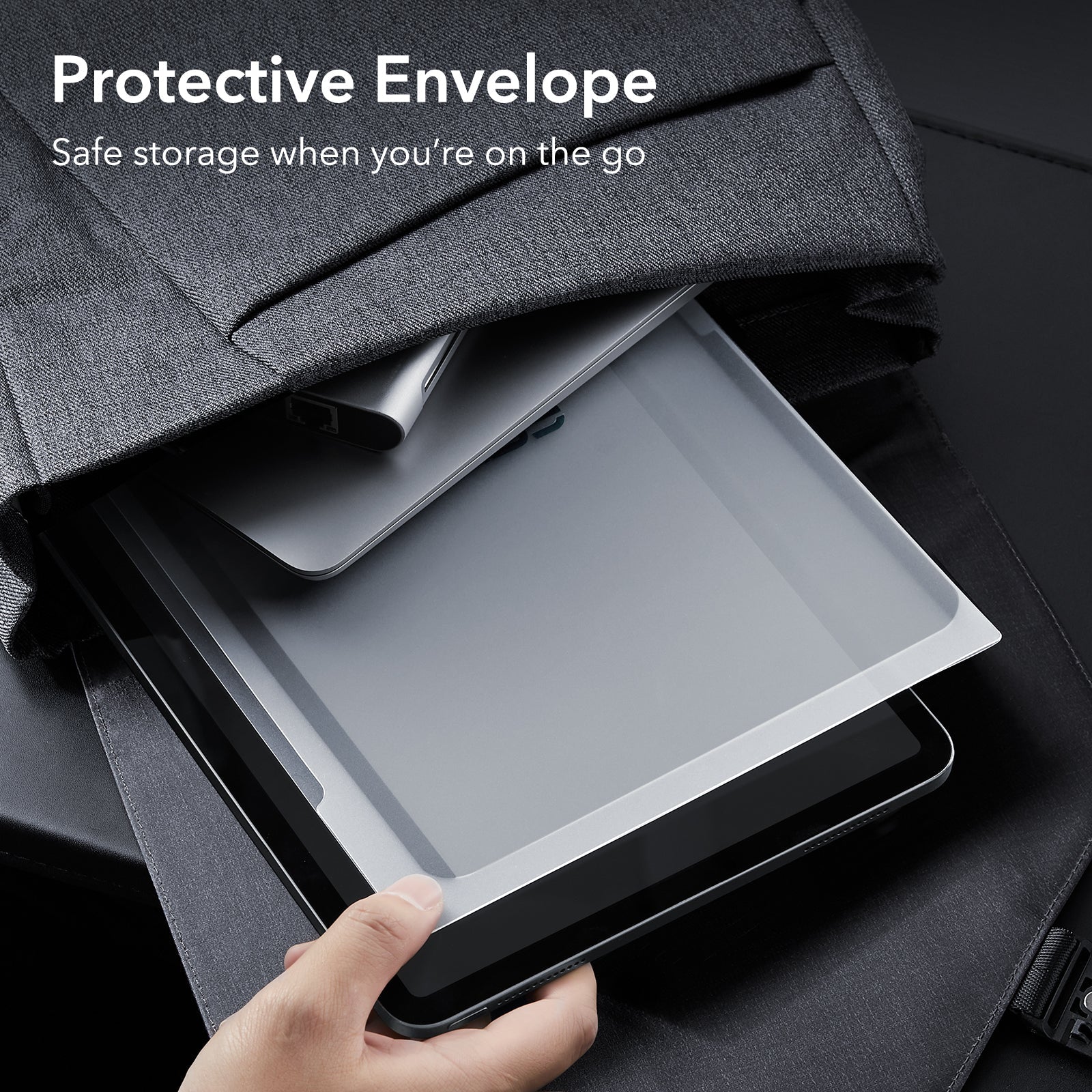 iPad Air 13" (2024) Magnetic Privacy Screen Protector - 1 Pack - Image 9