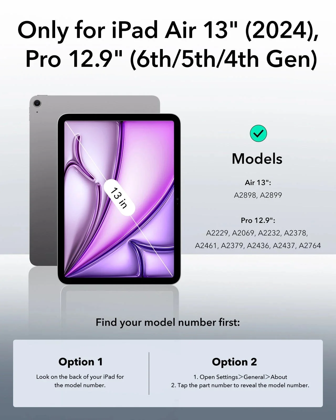 iPad Air 13" (2024) Magnetic Transformation Bundle - Brilliant White - Image 2